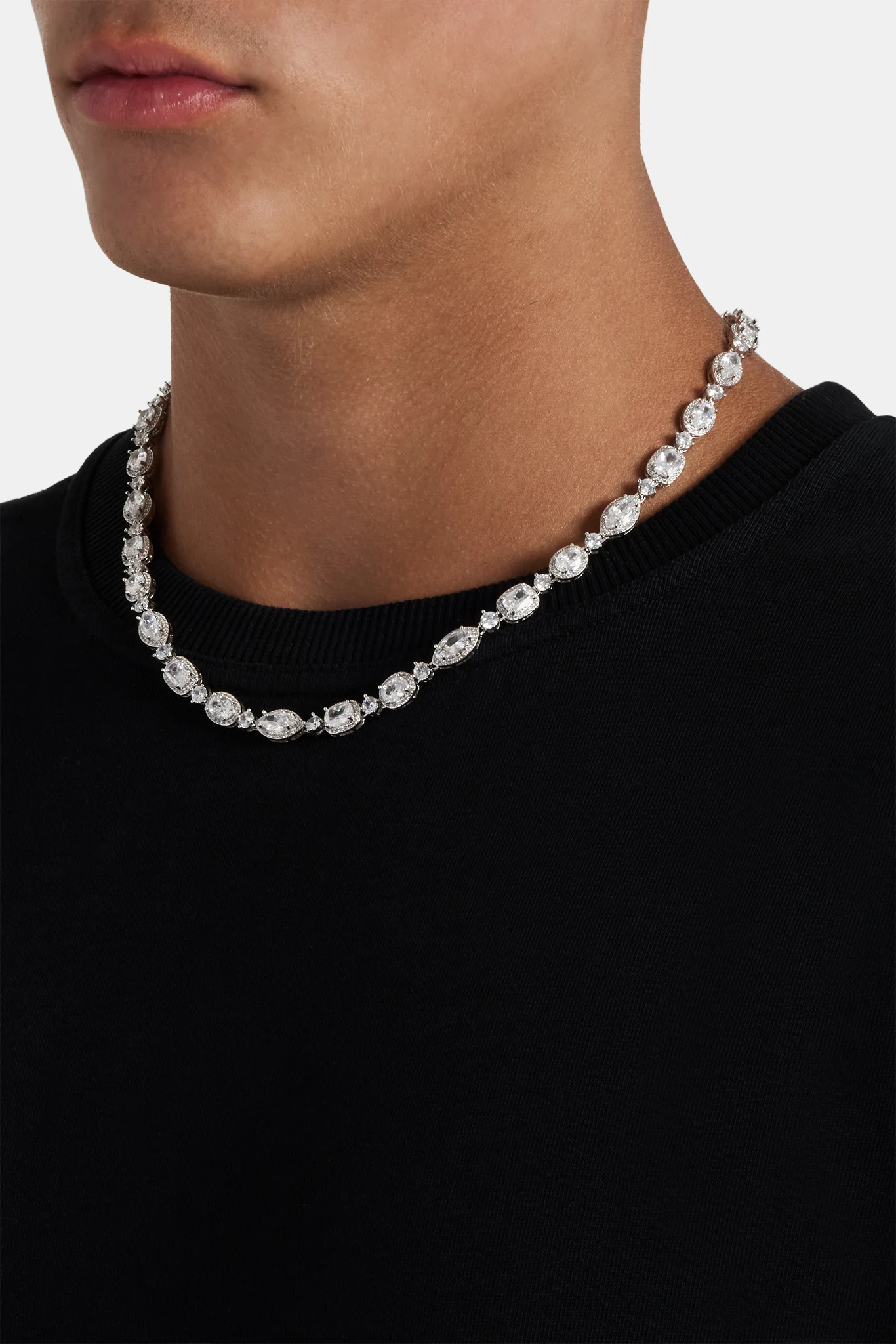 Oval & Rectangular Cluster Chain - 8mm - Image 3