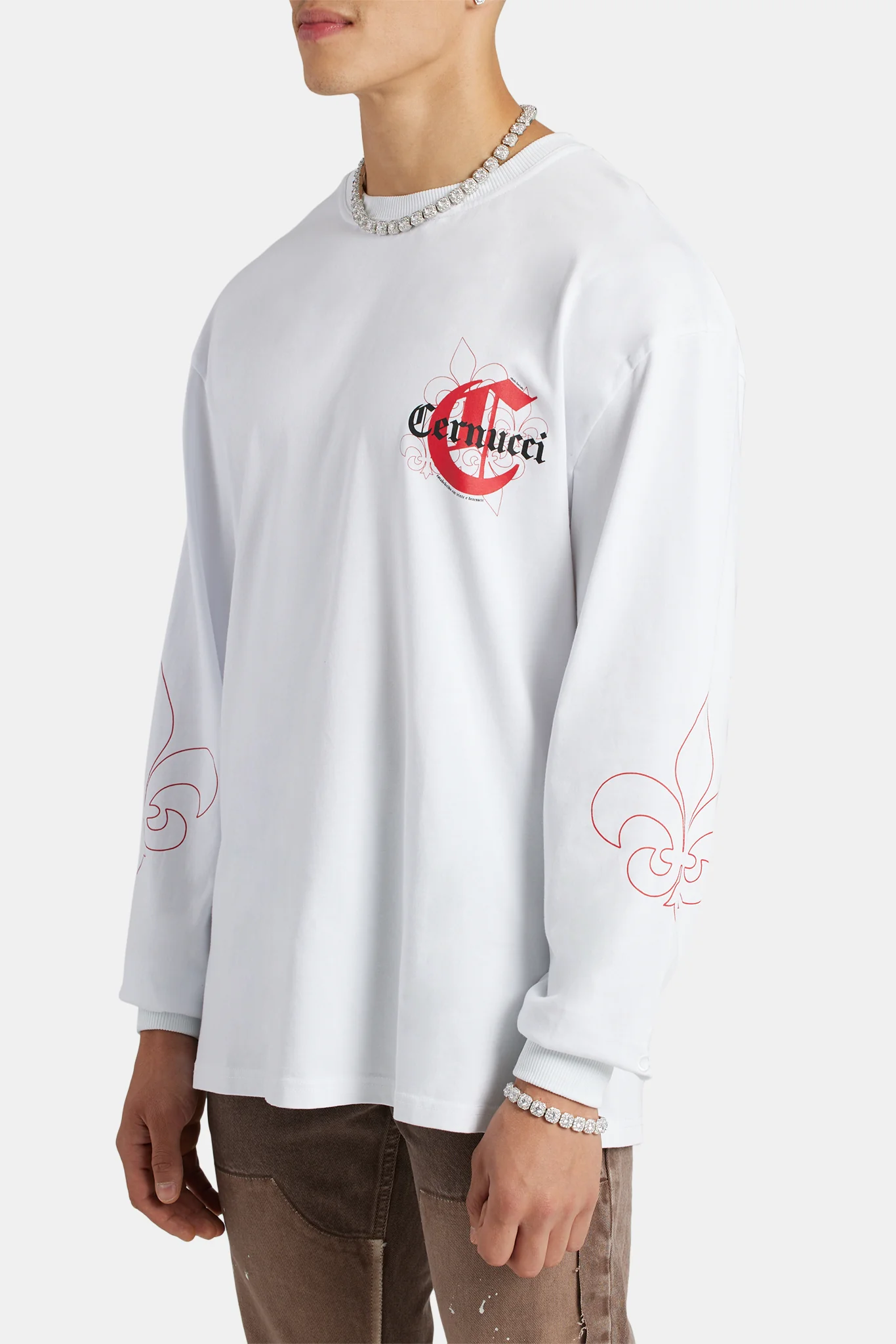 Oversized C Fleur Long Sleeve T-Shirt - Image 5