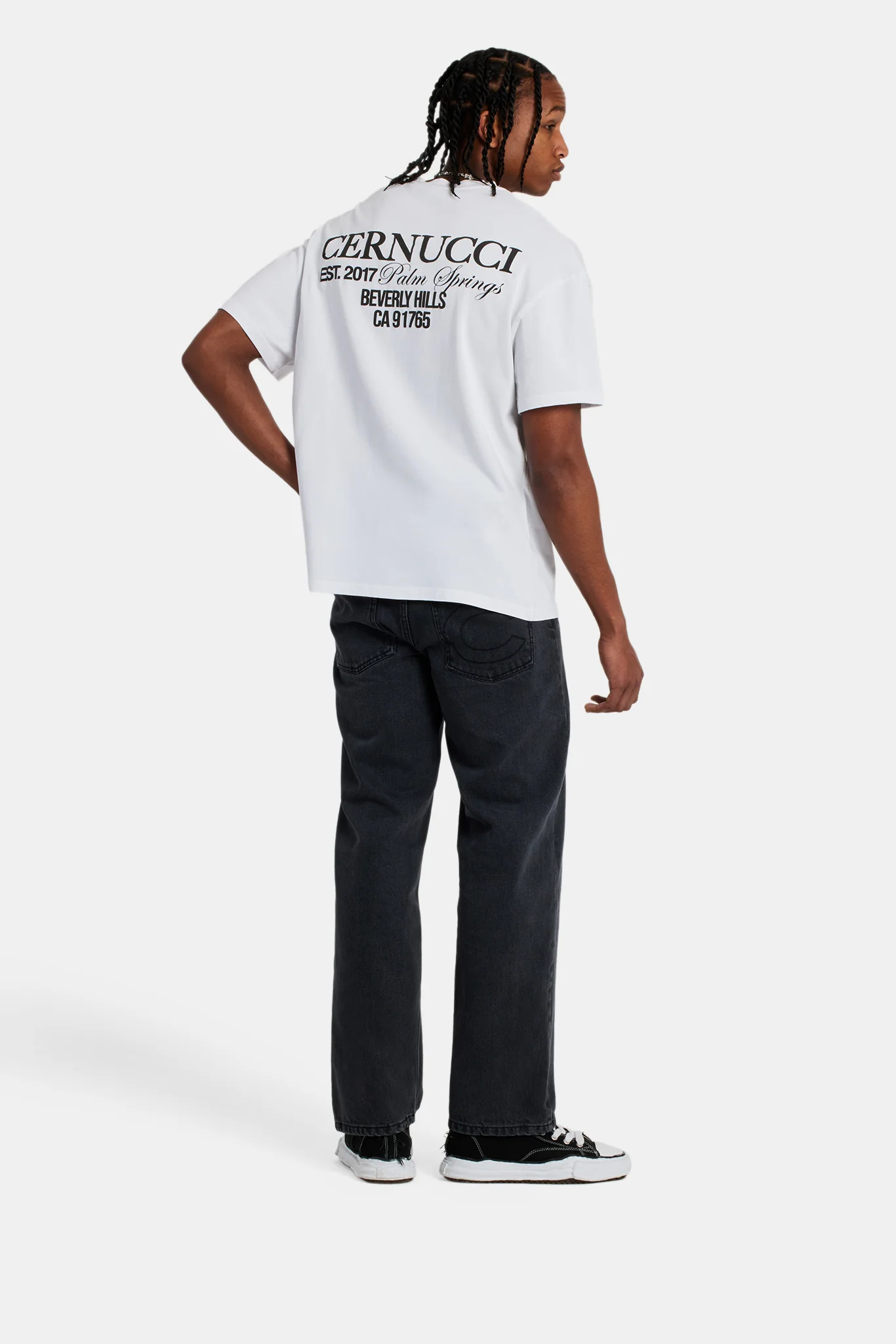 Palm Springs Oversized T-Shirt - White - Image 2