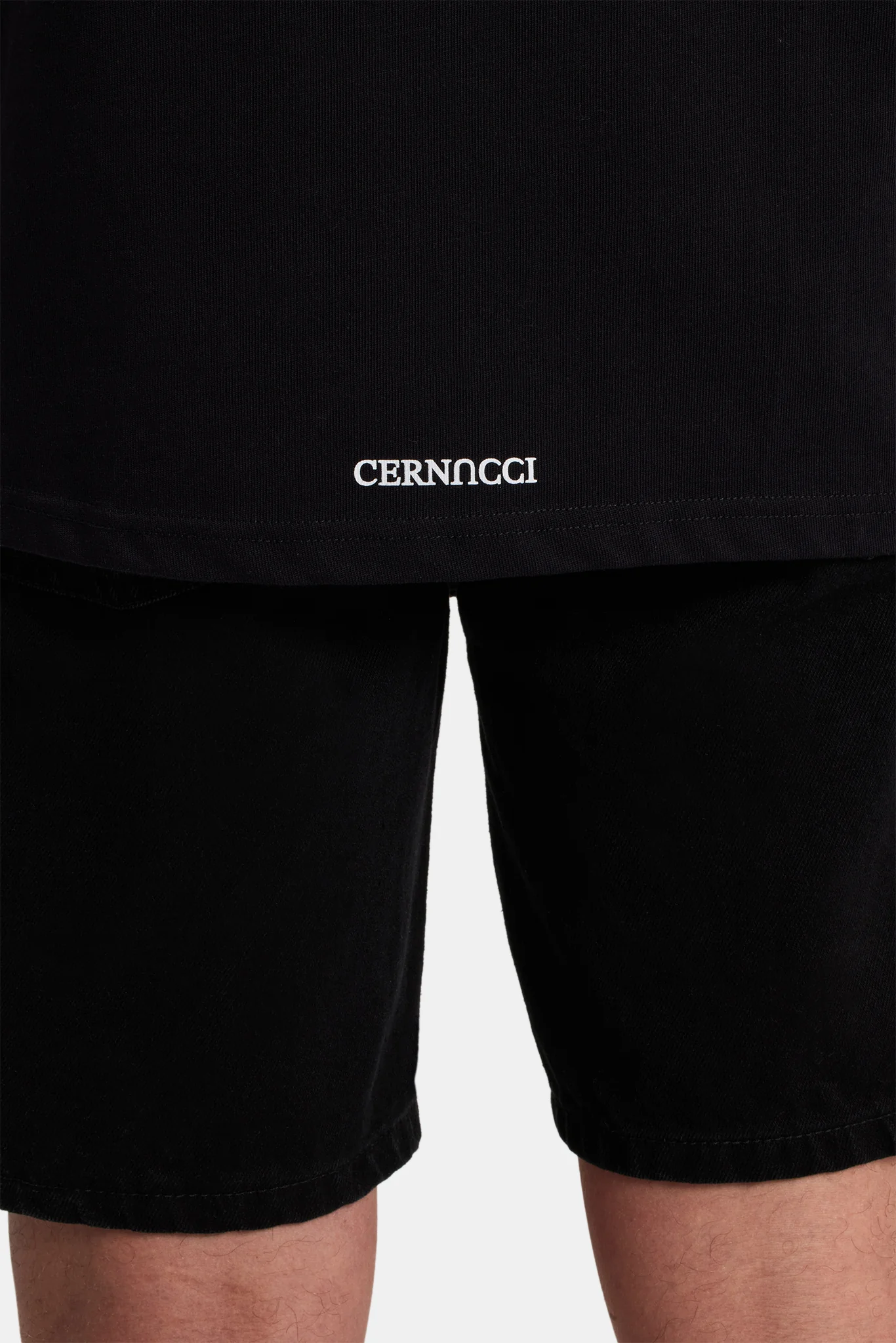 Palm Springs Text T-Shirt - Black - Image 5