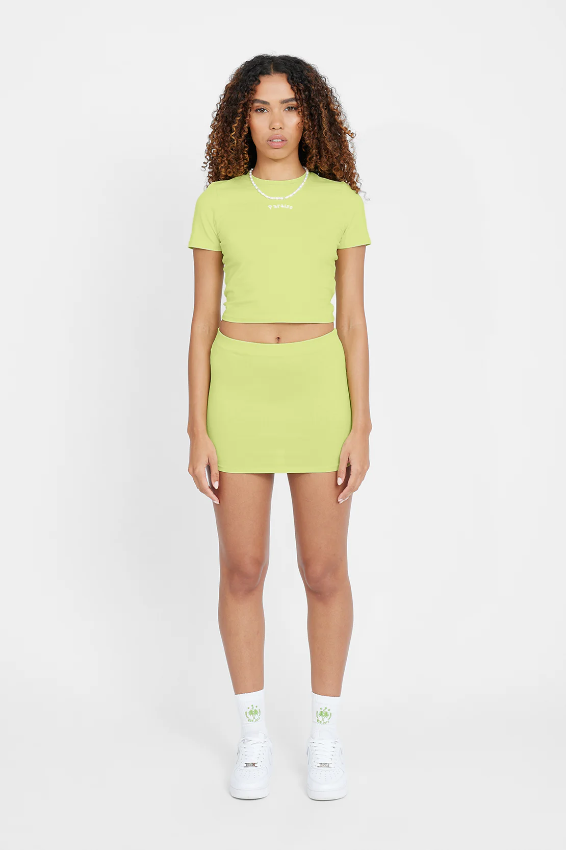 Paraiso Skirt - Lime - Image 2