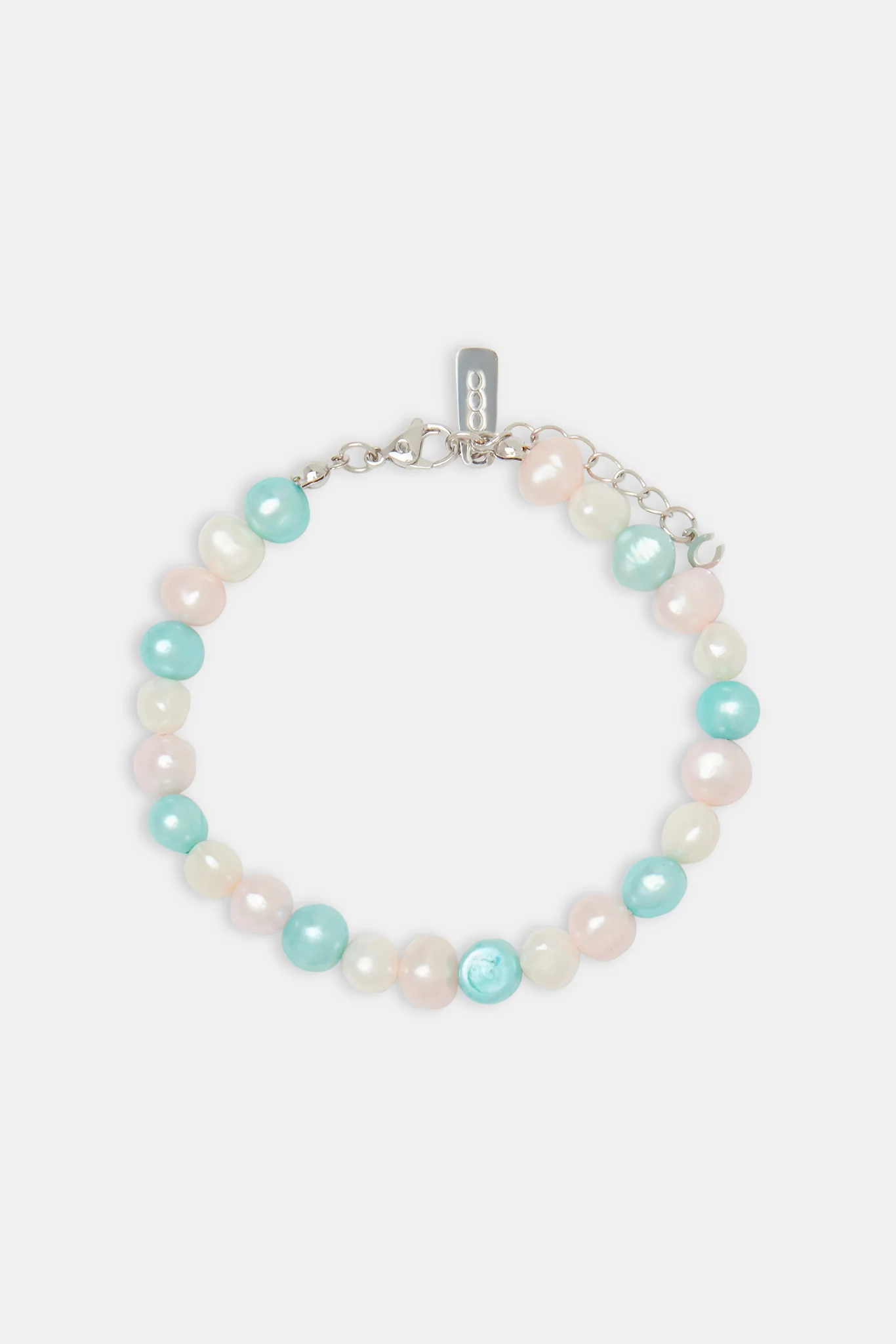 Pastel Freshwater Pearl Bracelet - 6mm - Image 2