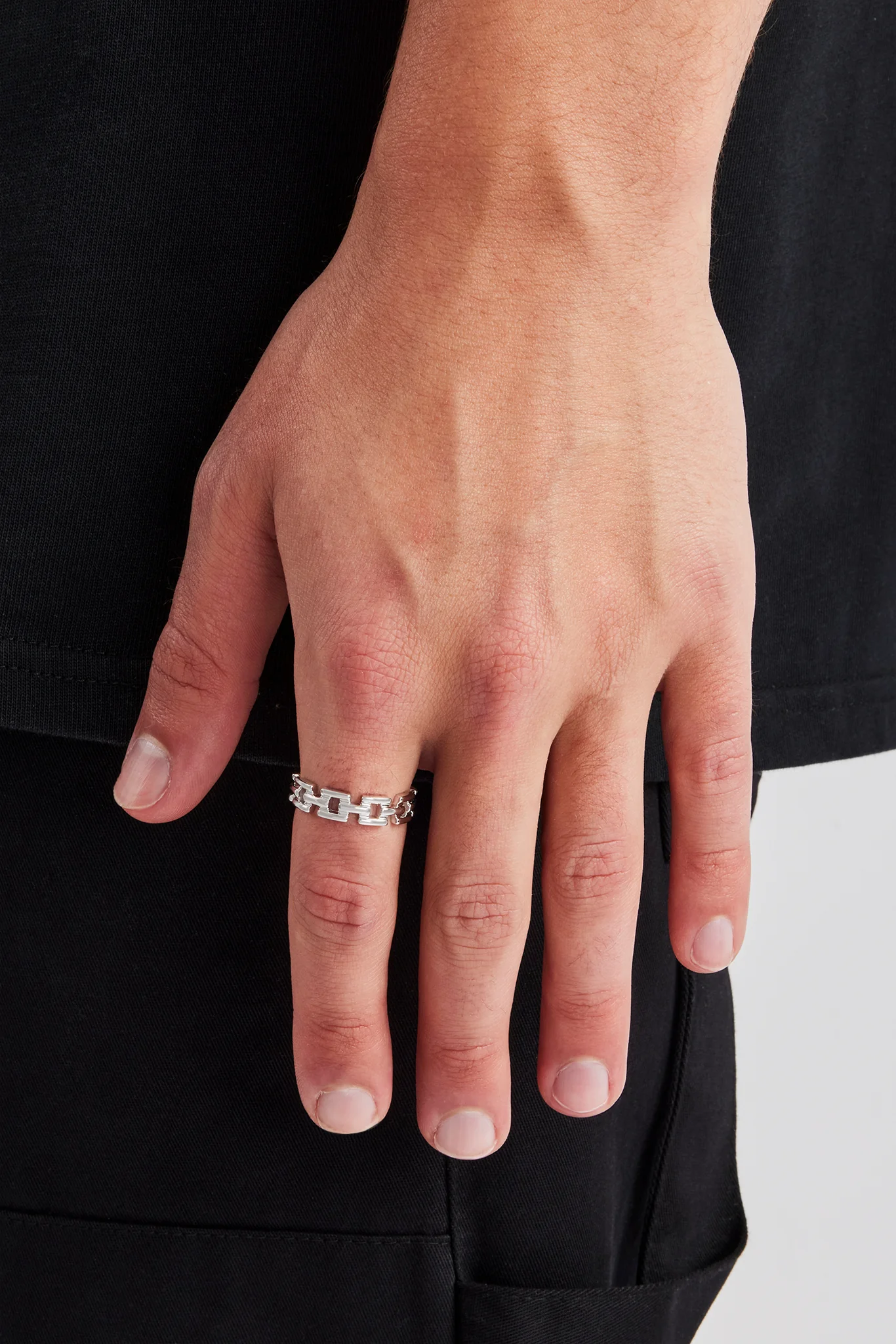 Polished Connecting Link Ring - 6mm - Image 2