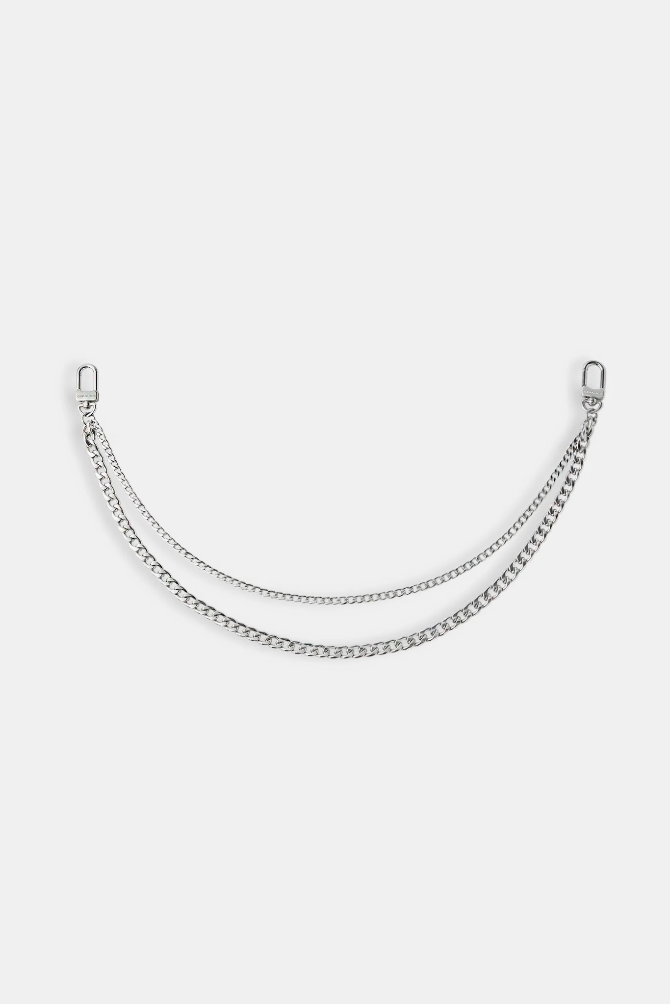 Polished Cuban Double Layer Jean Chain - Image 3