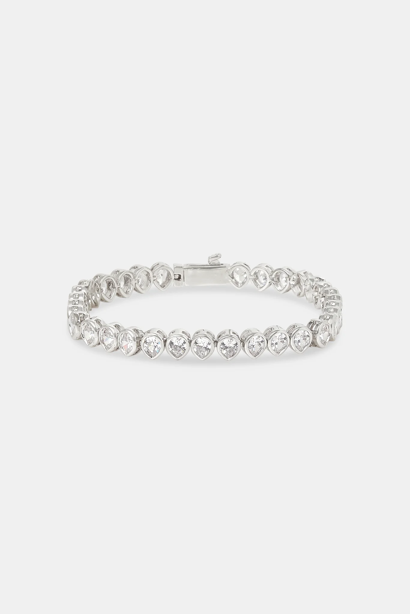 Polished Edge Gemstone Bracelet - 6mm - Image 2