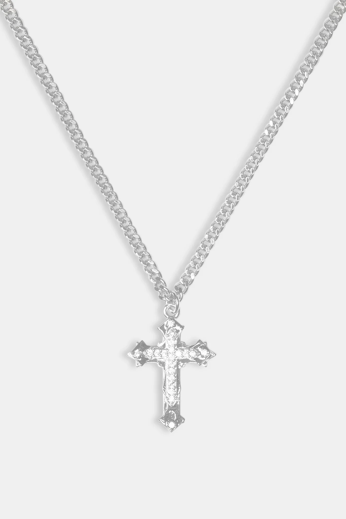 Iced Cross Necklace - Image 2