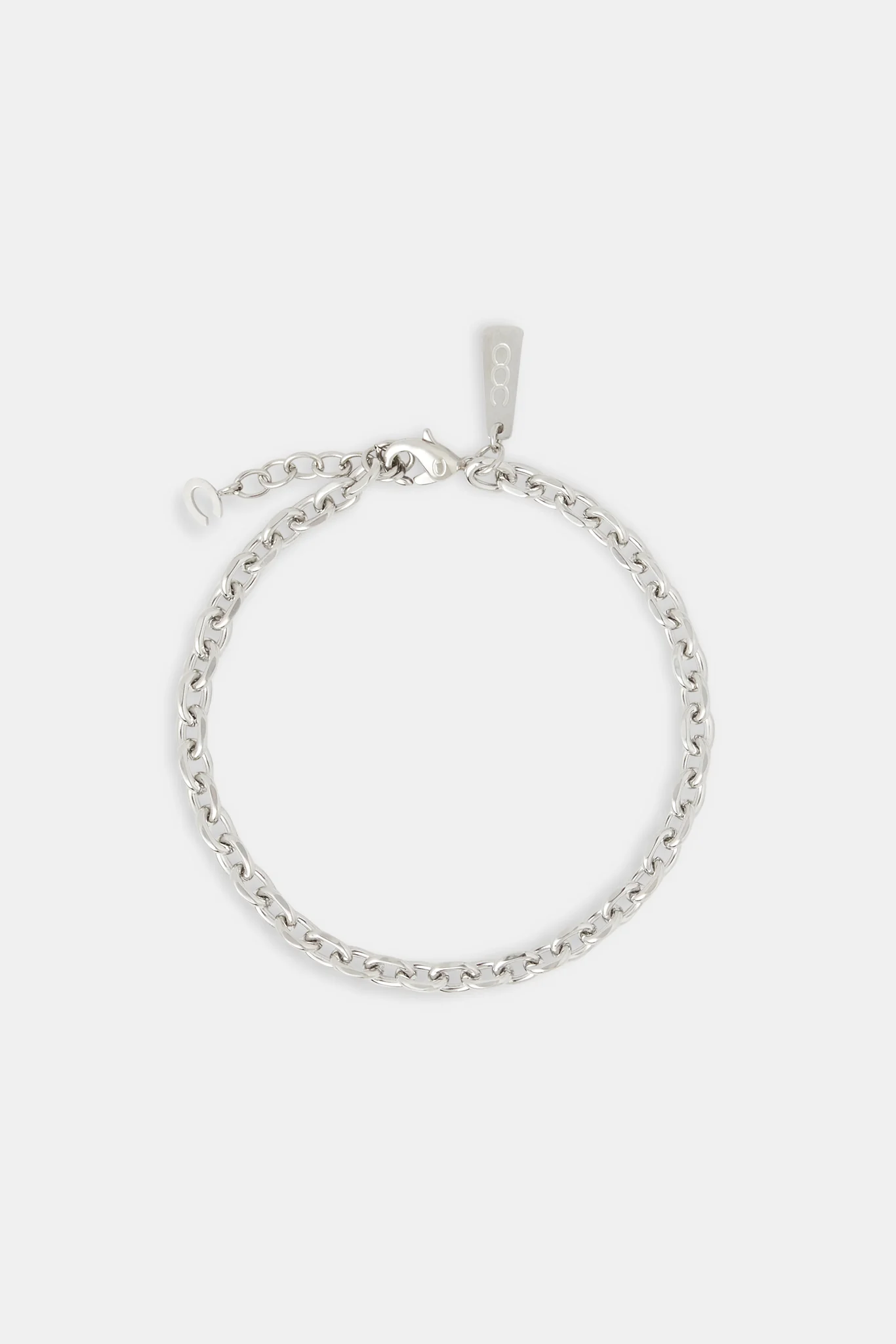Polished Rolo Link Bracelet - 5mm - Image 2