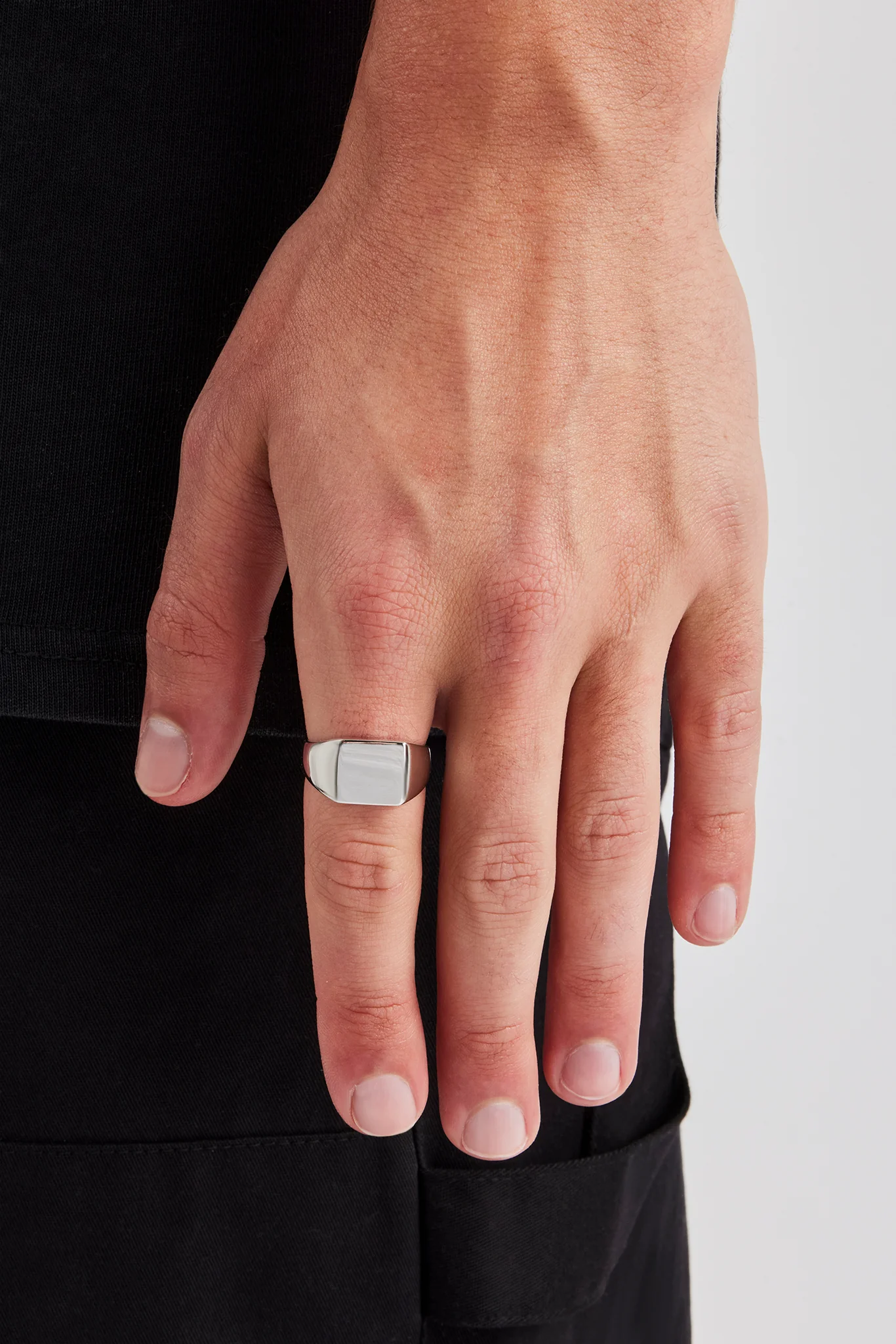 Polished Signet Ring - 12mm - Image 2