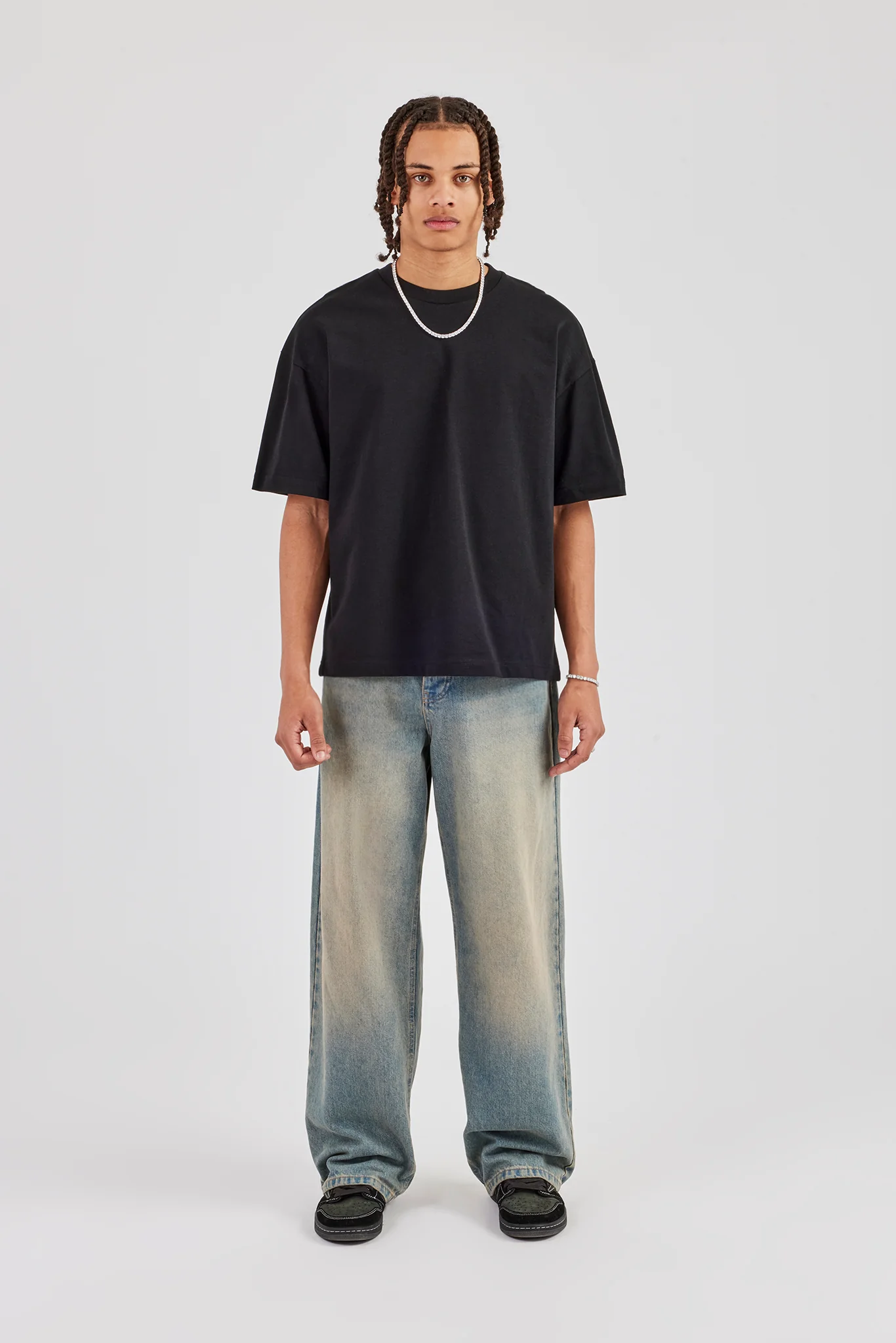 Regular Fit T-Shirt - Black - Image 5
