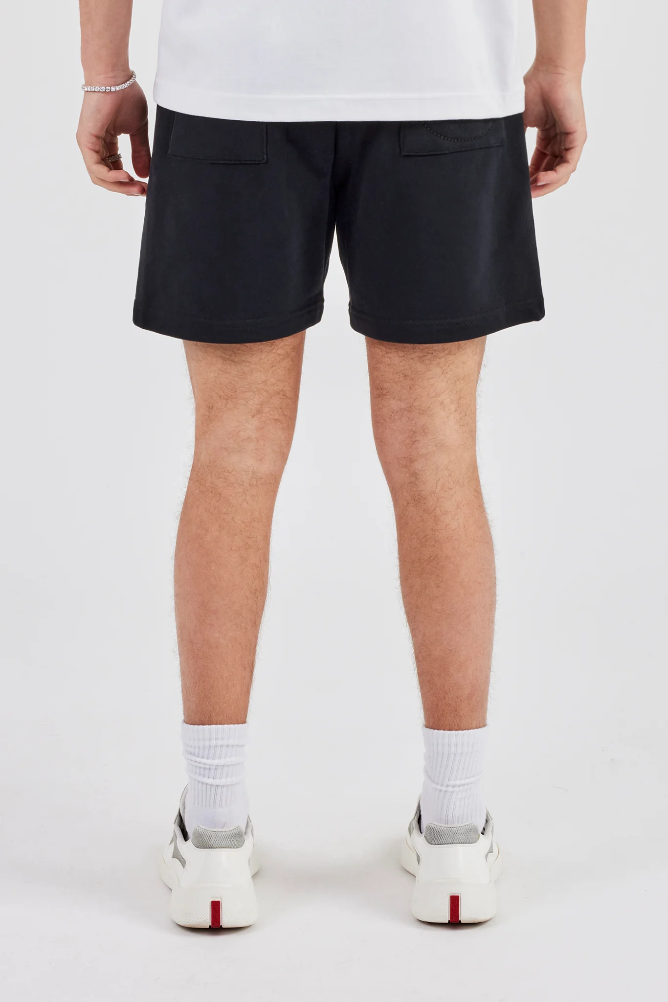 Regular Jersey Short - Black - Image 3