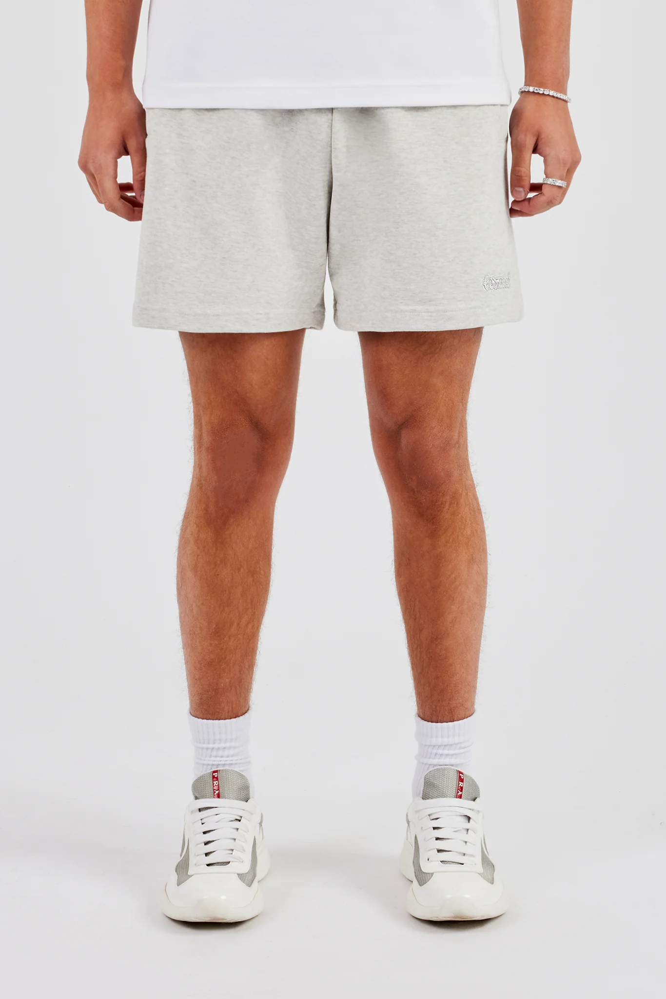 Regular Jersey Short - Grey Marl - Image 2