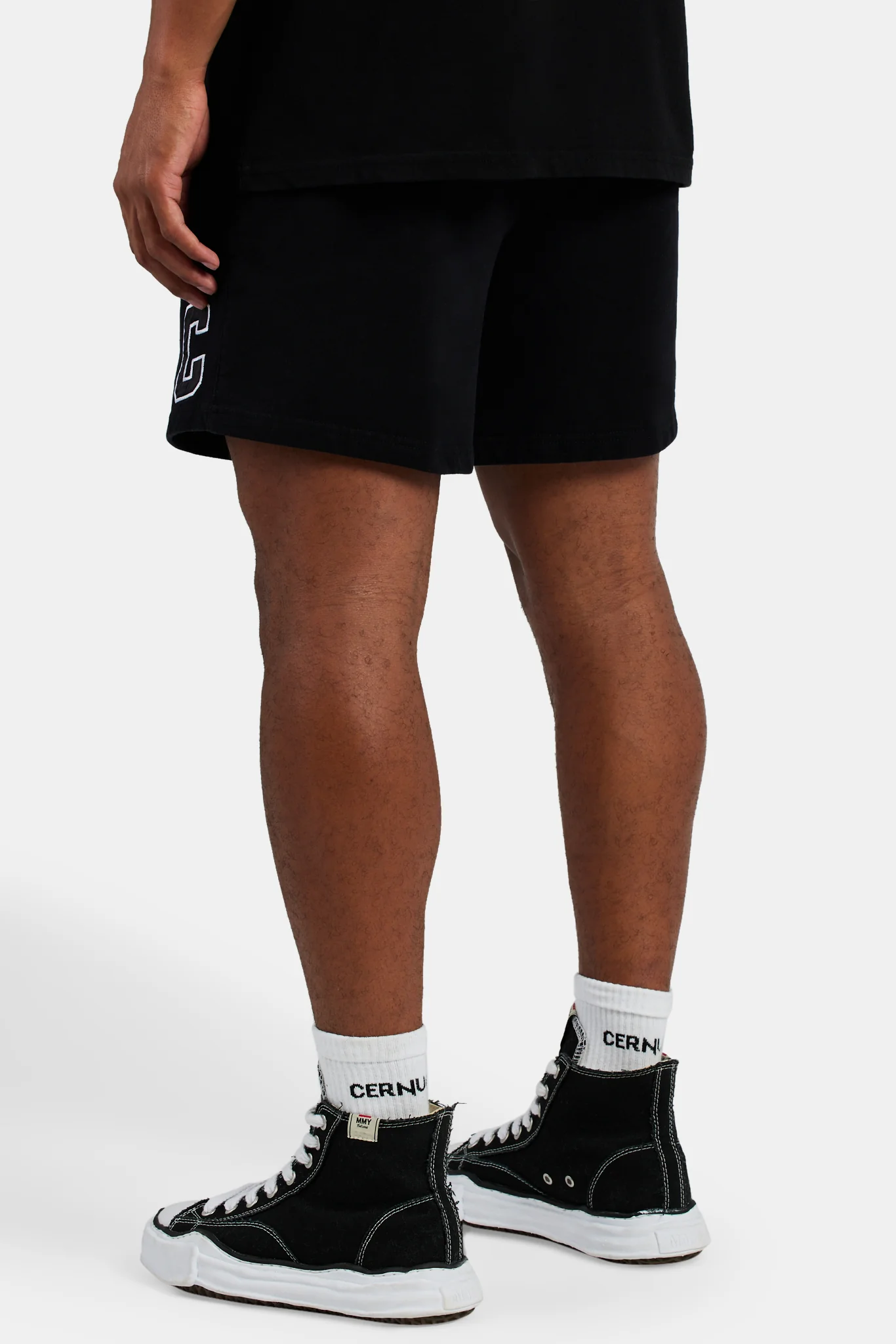 Relaxed Fit C Jersey Short - Black - Image 4