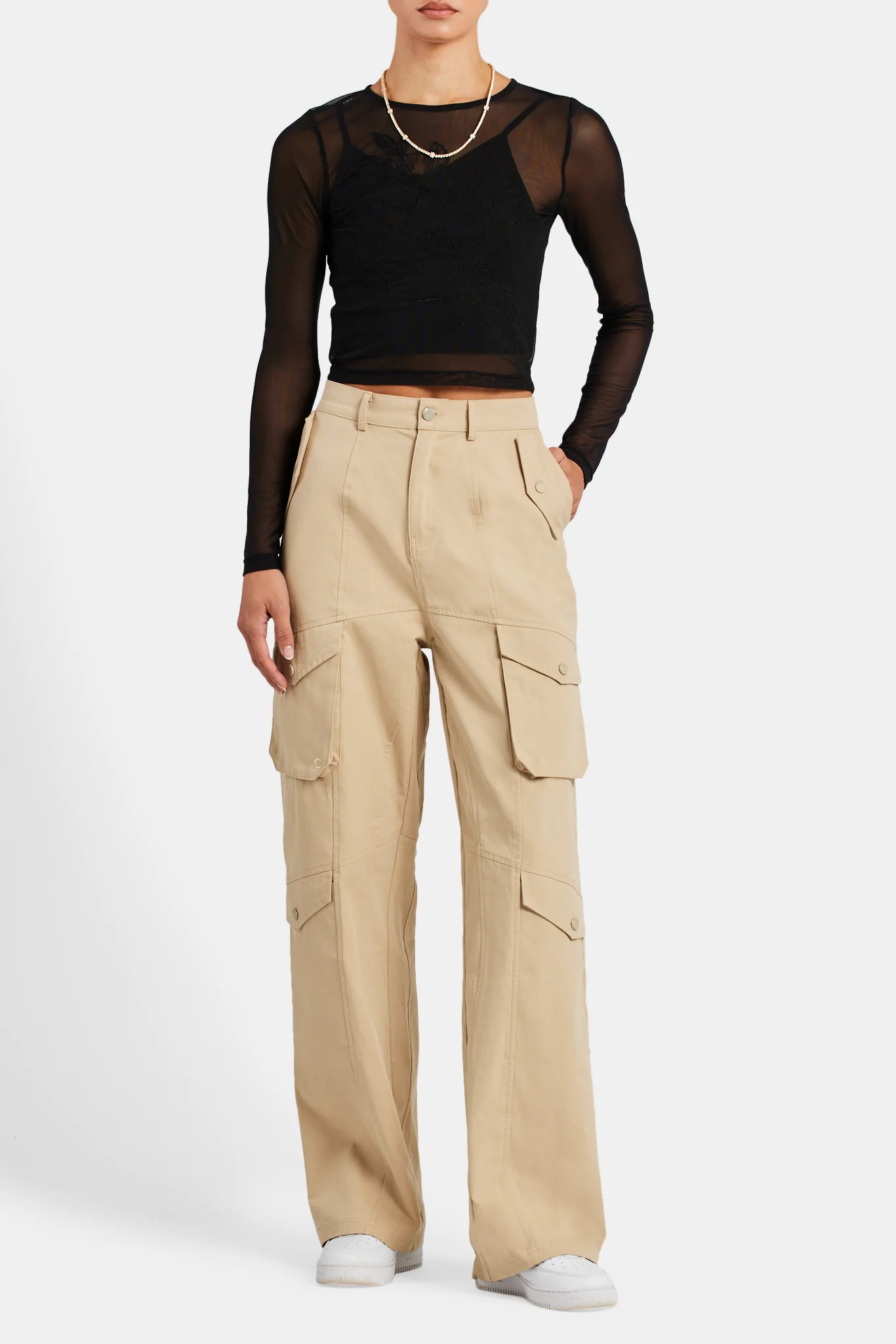 Relaxed Fit Multi Pocket Cargo Trouser - Image 3