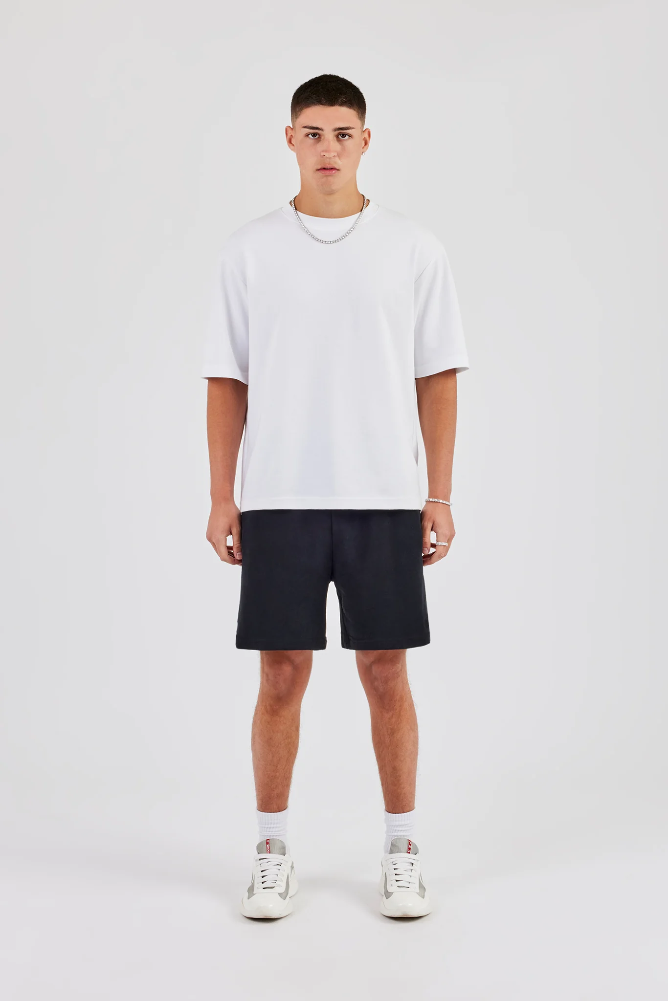 Relaxed Jersey Short - Black - Image 4