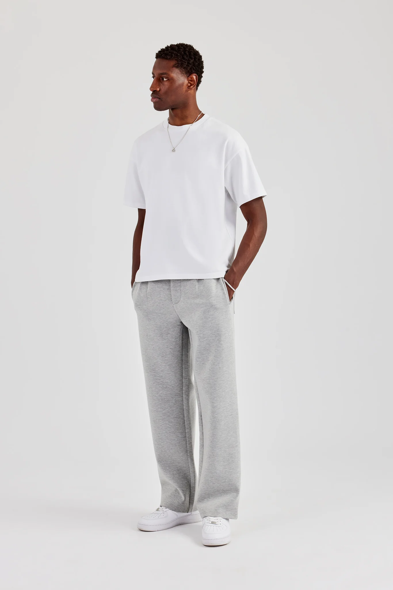 Scuba Relaxed Trouser - Grey - Image 4