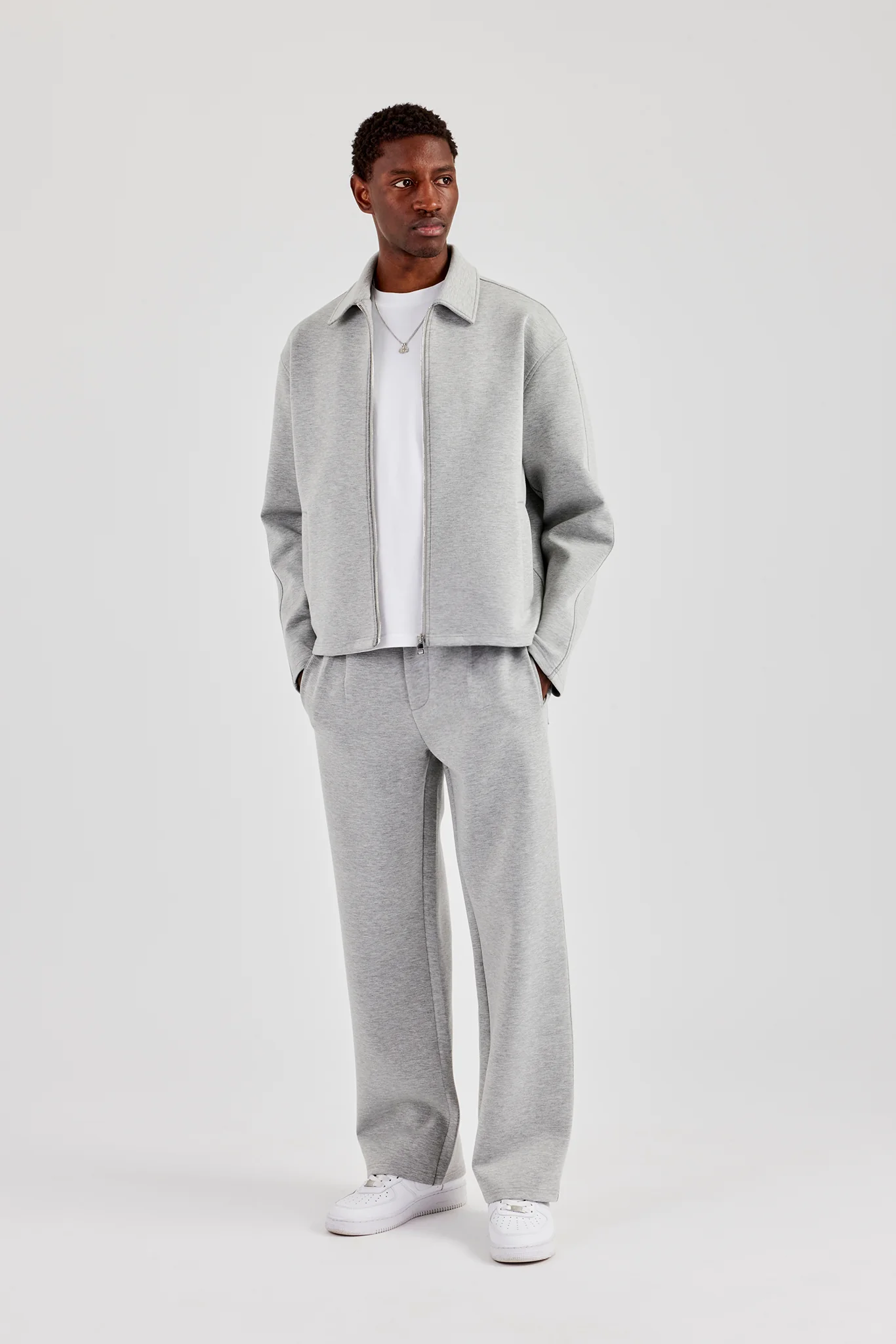 Scuba Relaxed Trouser - Grey - Image 5