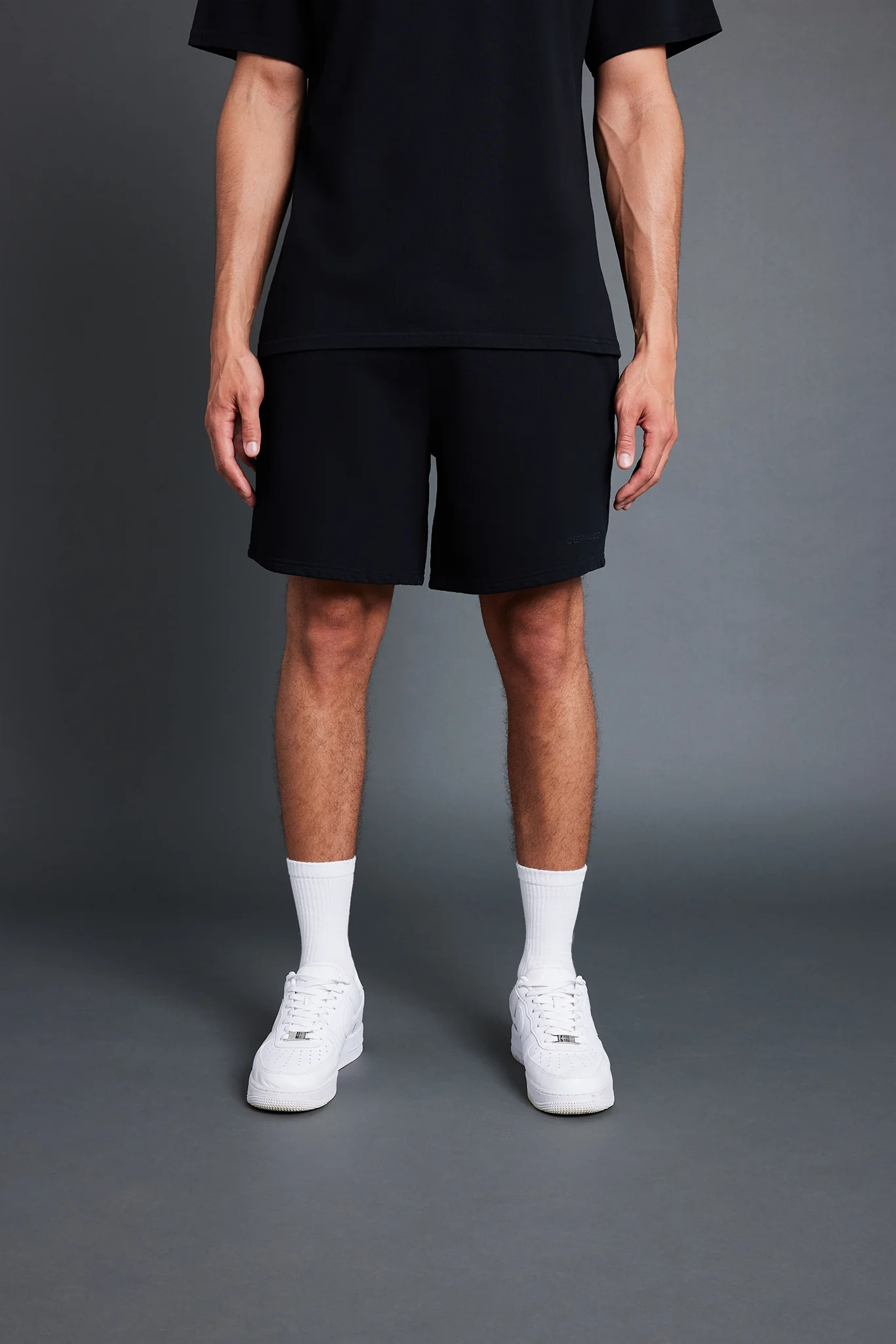 Relaxed Shorts - Black - Image 2