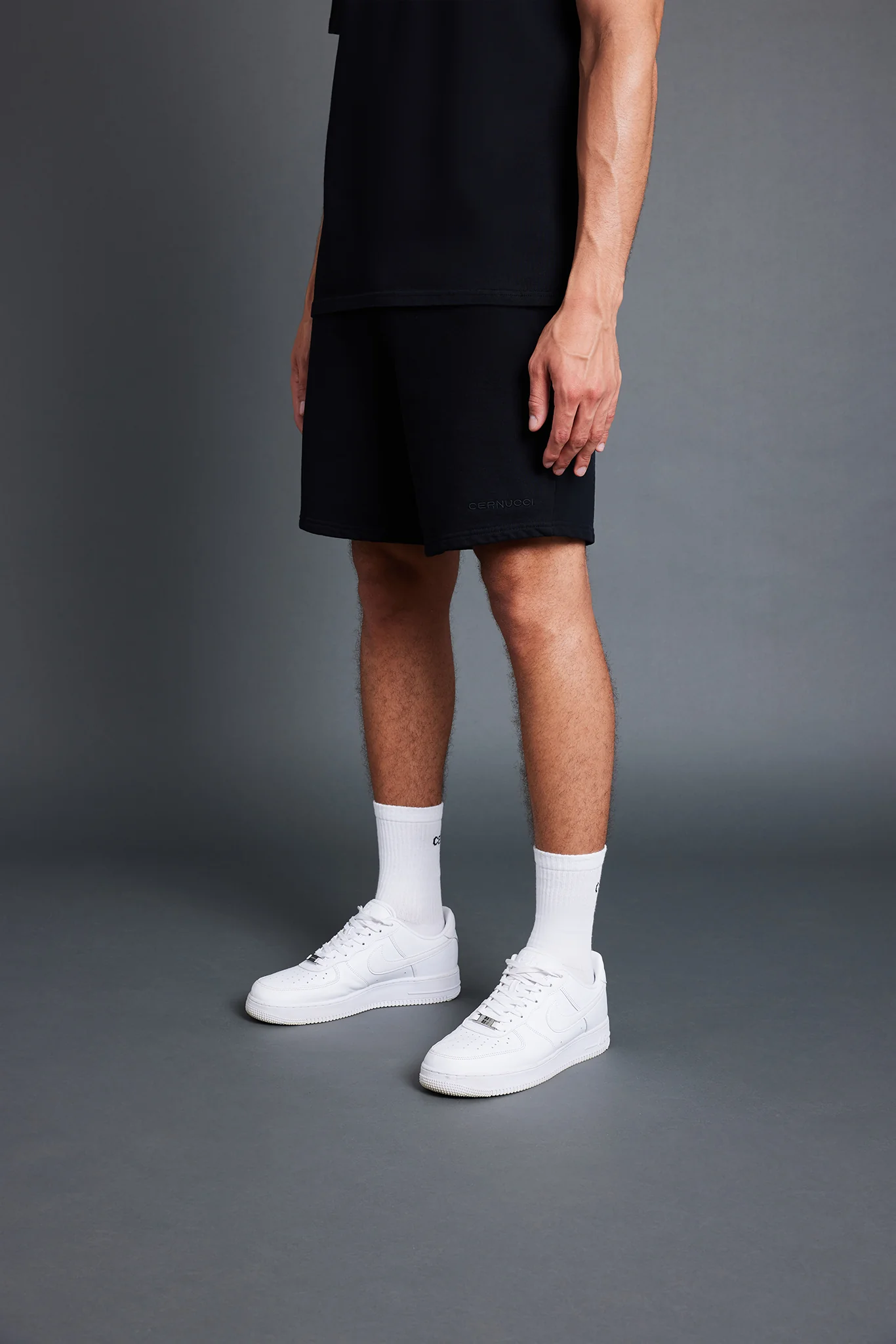Relaxed Shorts - Black - Image 3