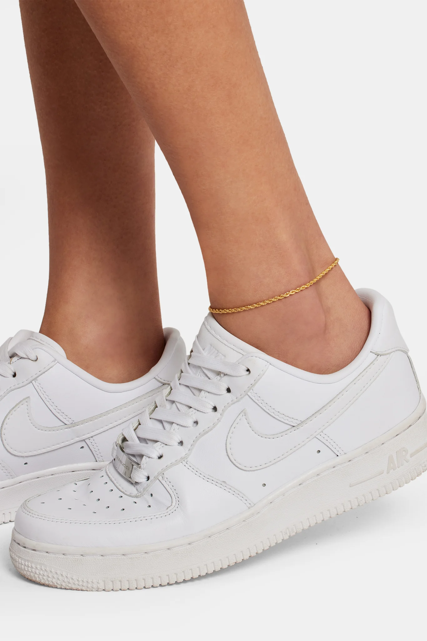 Rope Chain Anklet - Gold - Image 2