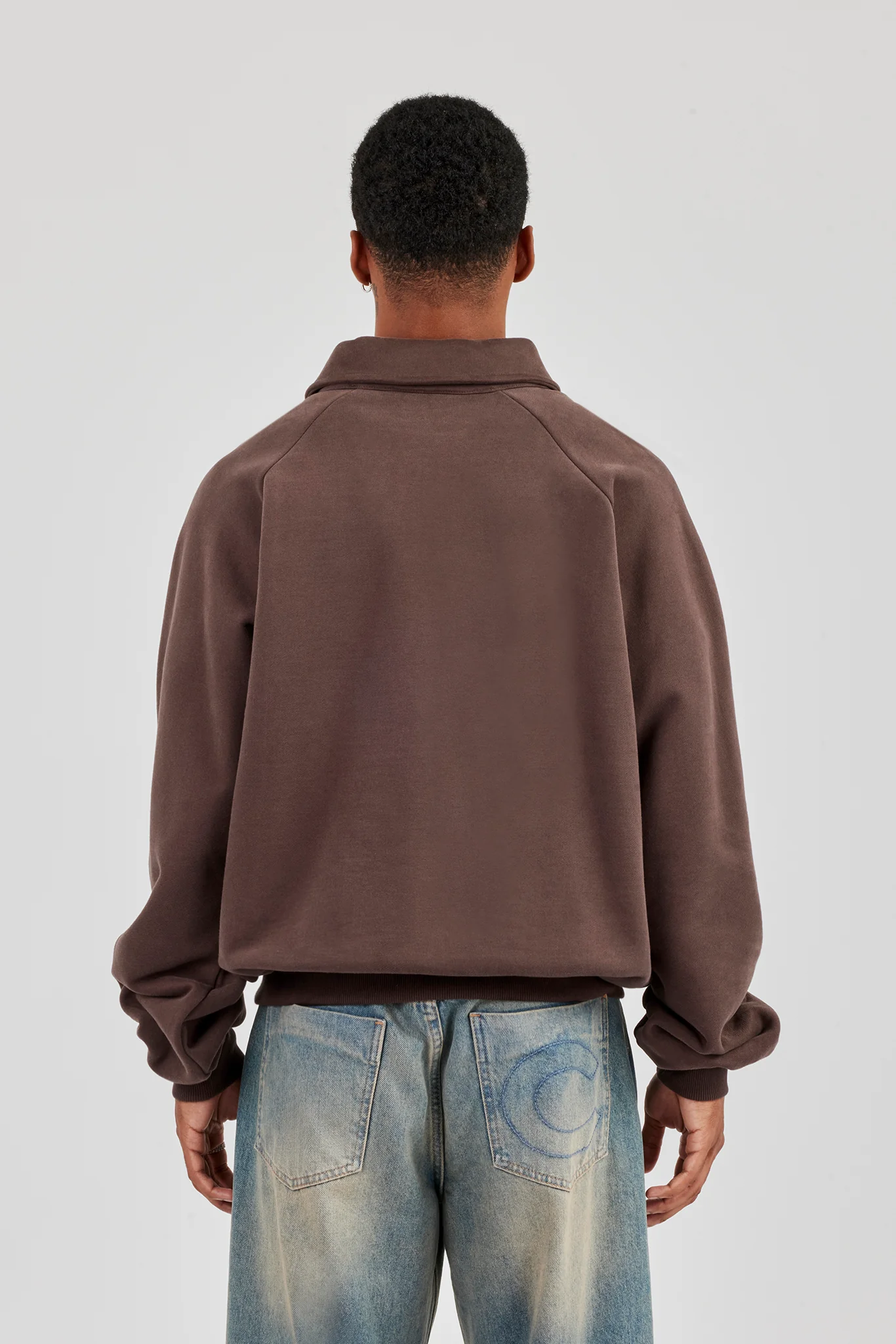 Rugby Sweater - Coffee - Image 4