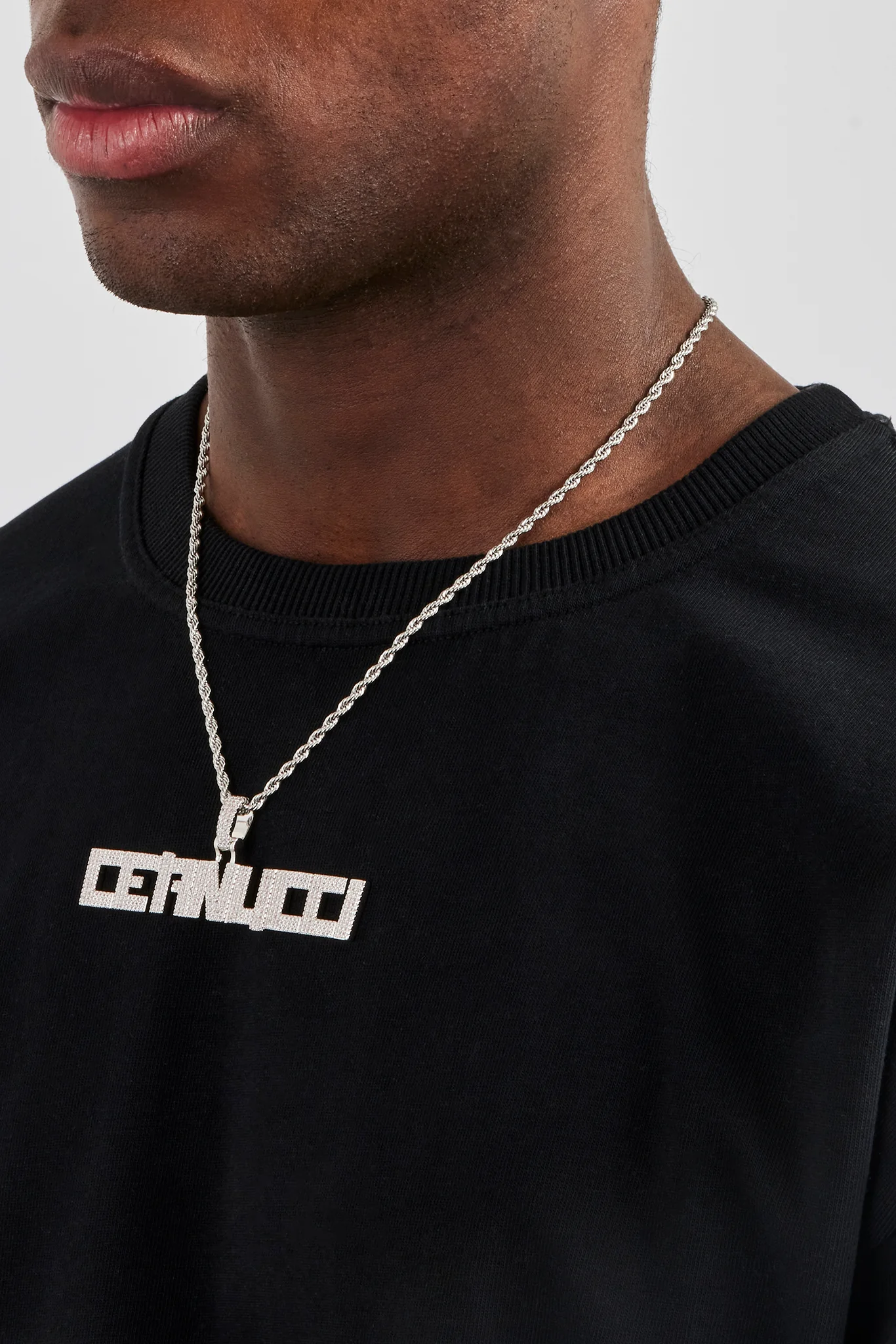 Samurai Font Pendant - 15mm - Image 7
