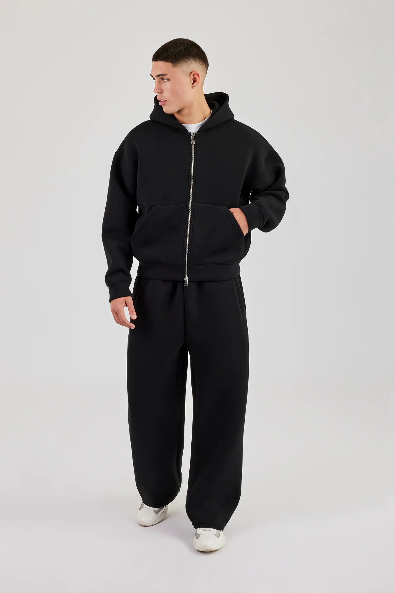 Scuba Baggy Fit Trouser - Black - Image 2