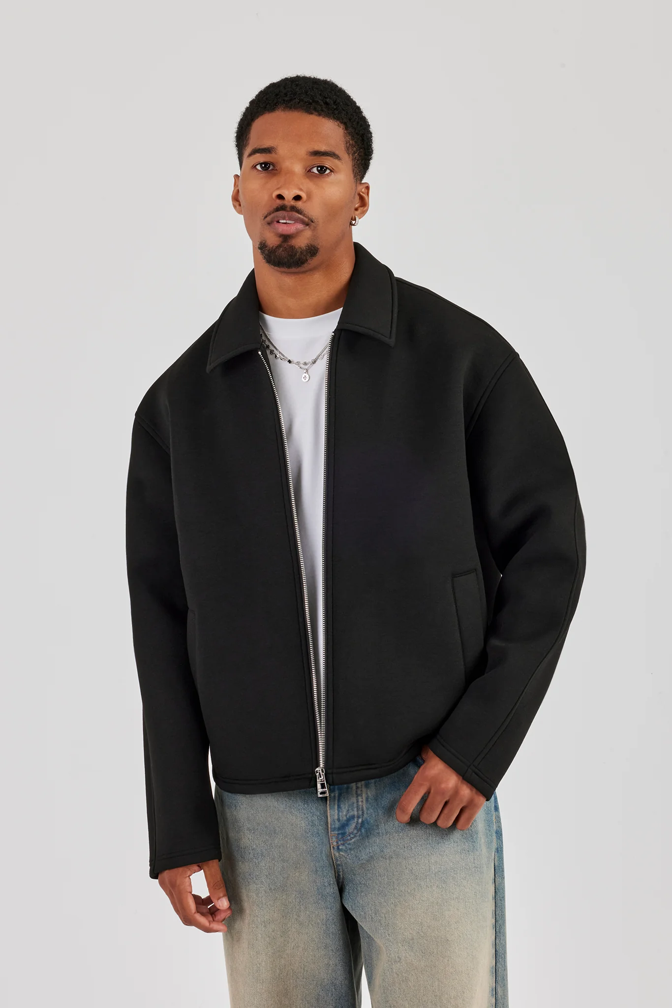 Scuba Harrington Jacket - Black