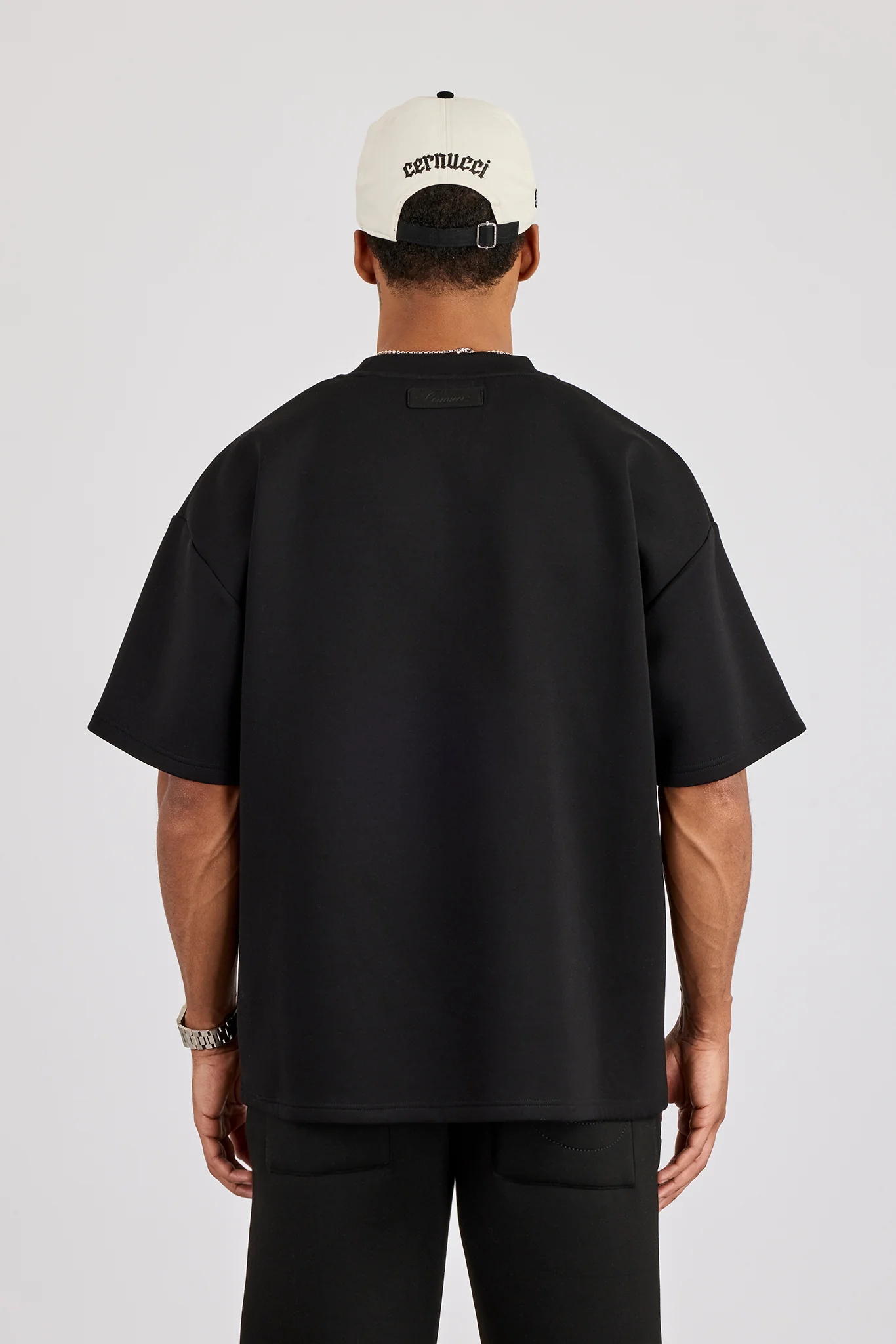 Scuba Oversized T-Shirt - Black - Image 3