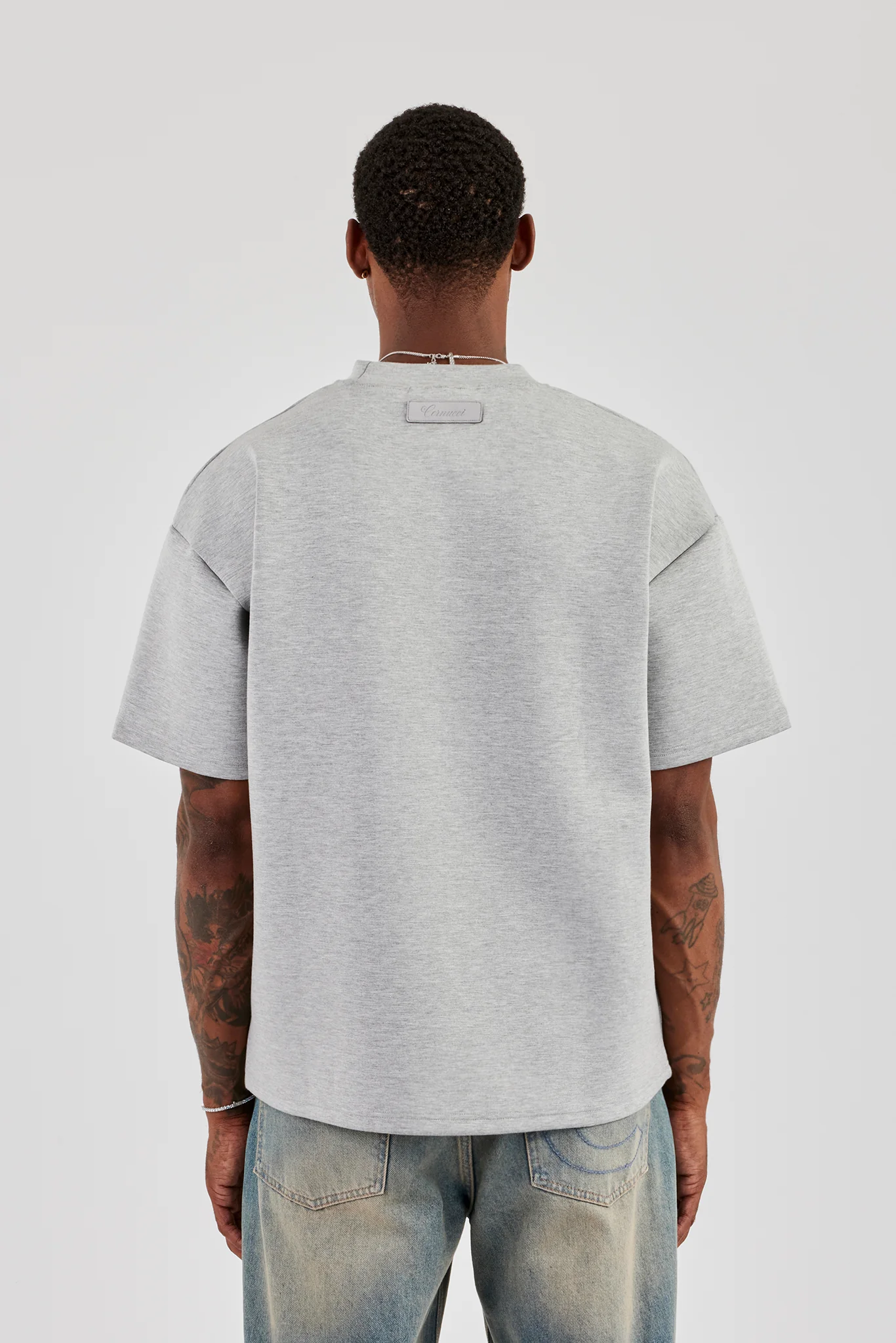 Scuba Oversized T-Shirt - Grey - Image 3