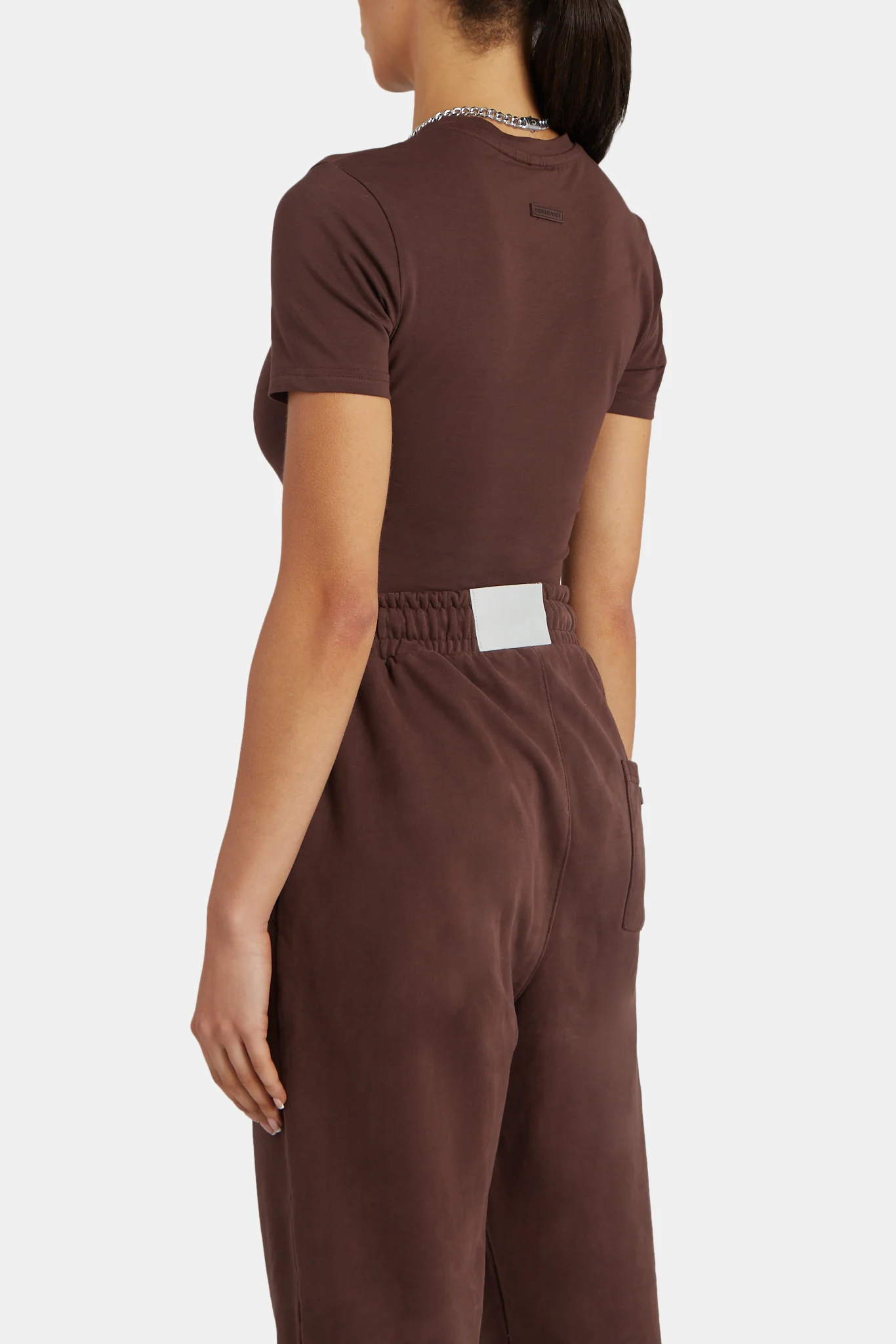 Short Sleeve Top - Chestnut - Image 5