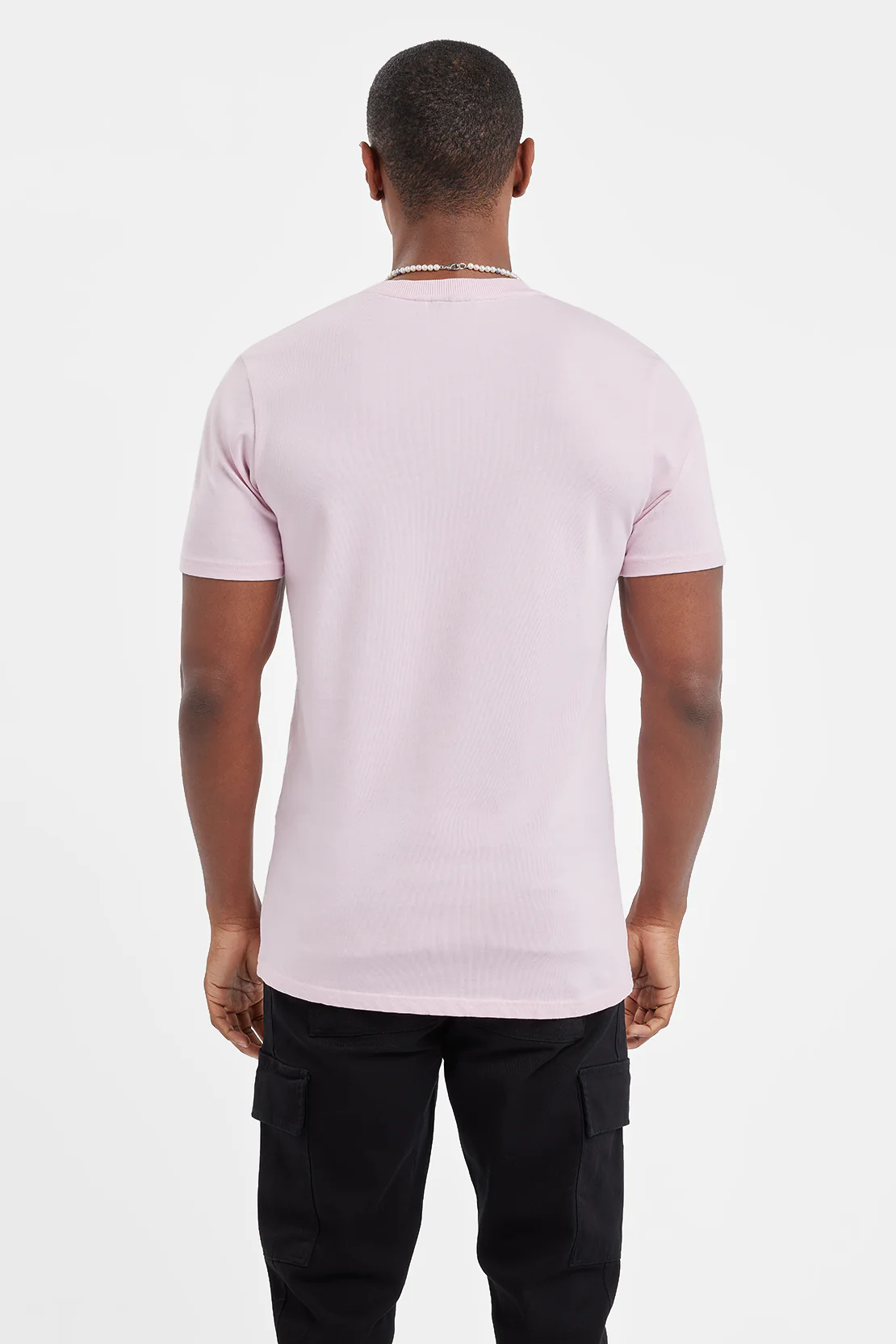 Slim Fit C T-Shirt - Light Pink - Image 4