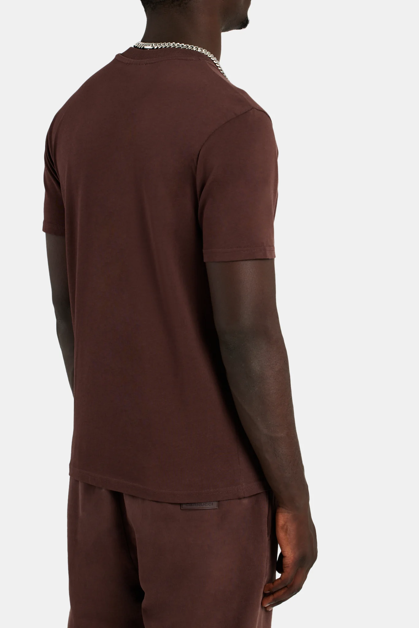 Slim Fit T-Shirt - Chestnut - Image 4