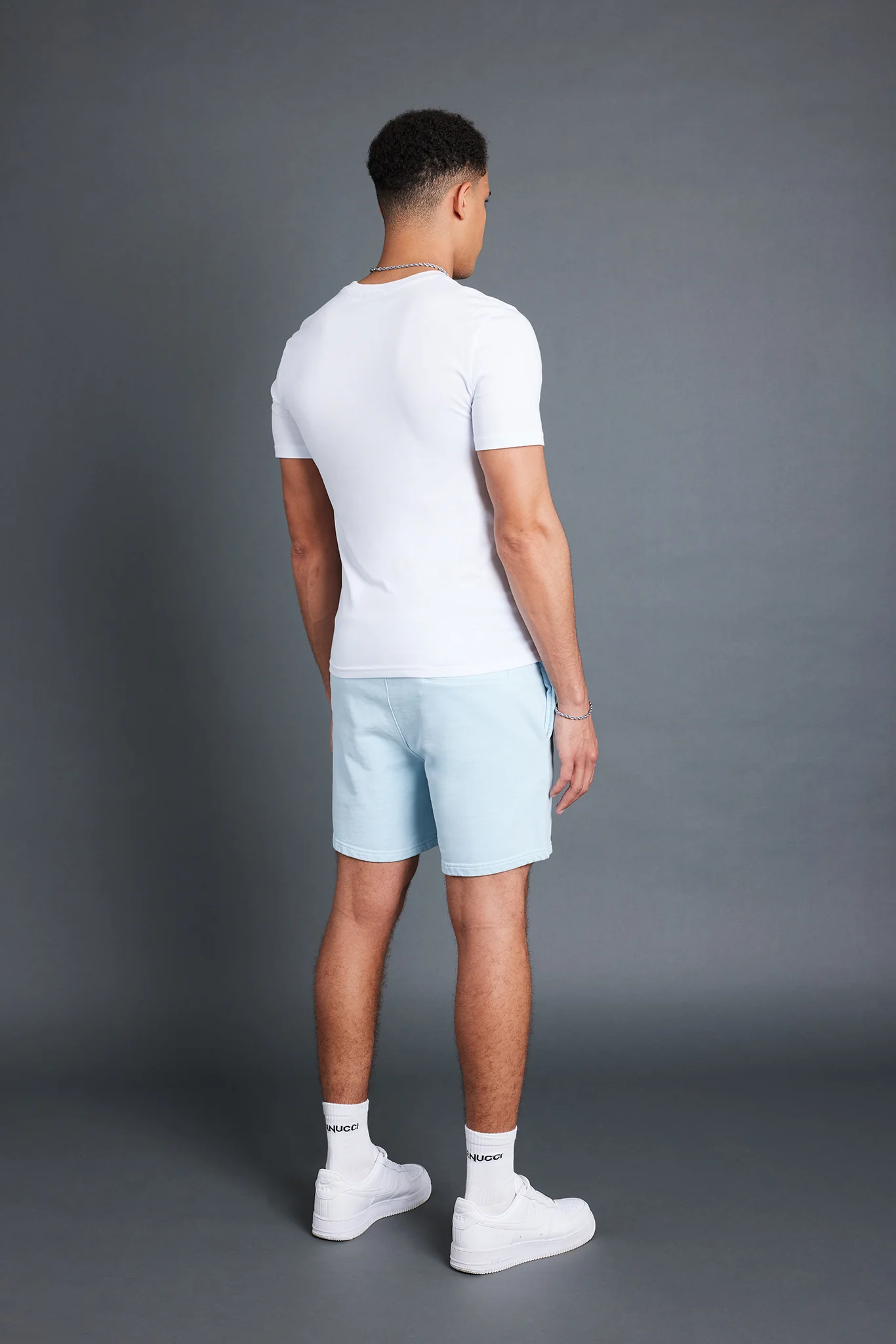 Soft Touch Slim Fit T-Shirt - White - Image 3