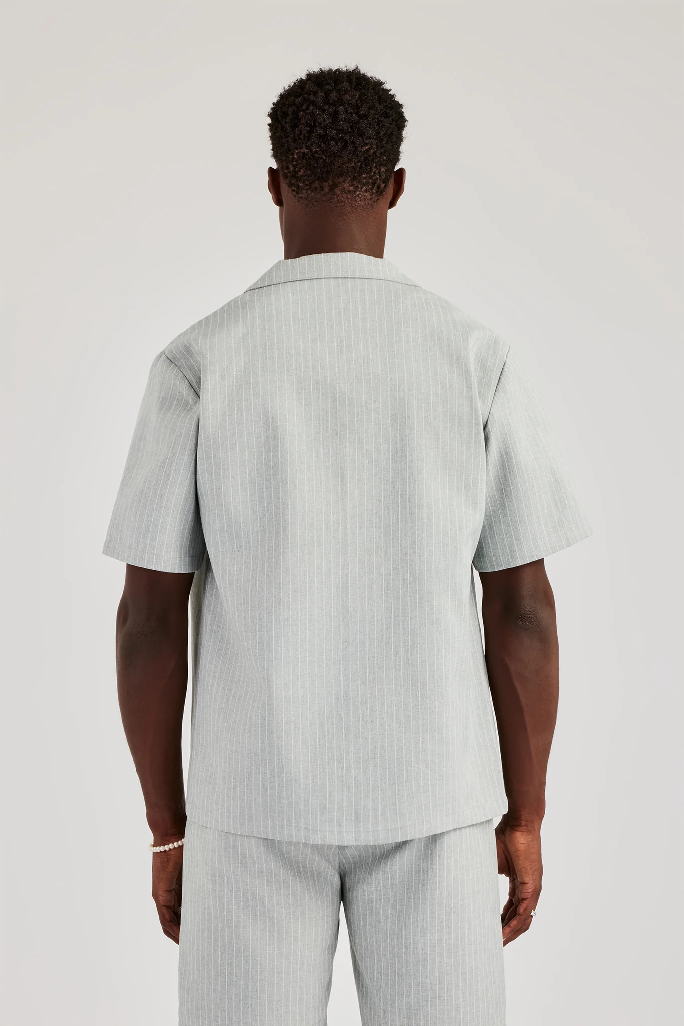 Striped Button Front Revere Shirt - Image 2