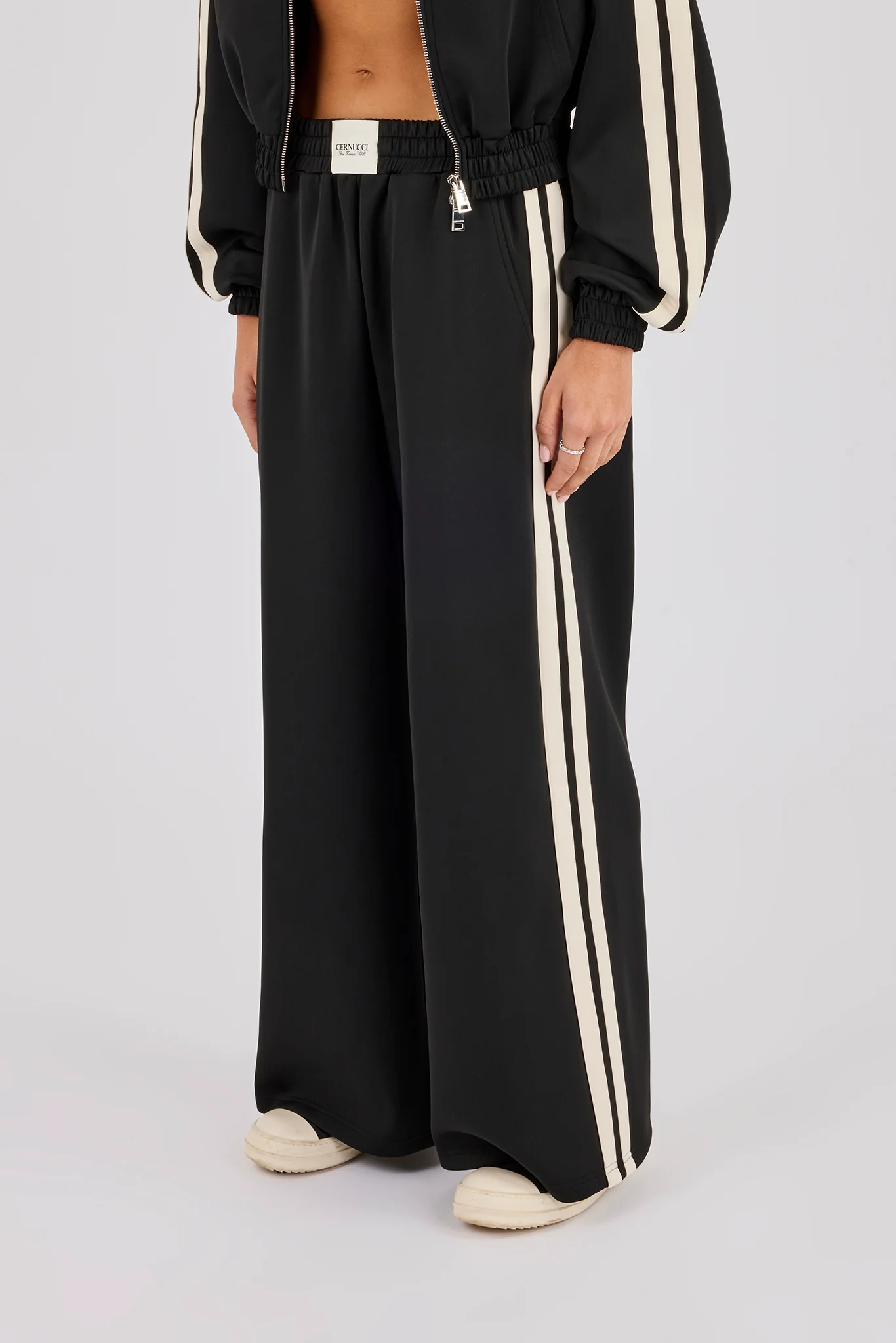 Super Baggy Taping Pant - Black