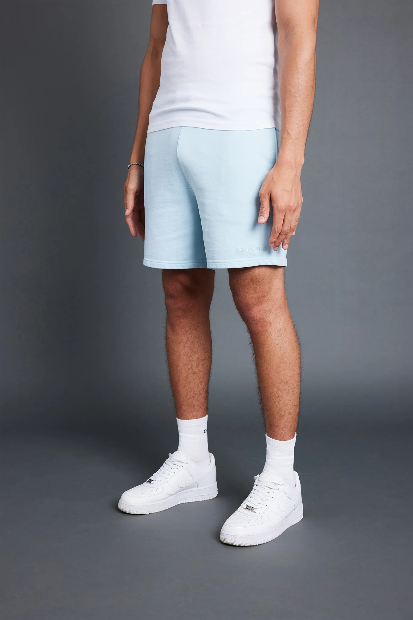 Sweat Shorts - Light Blue - Image 3