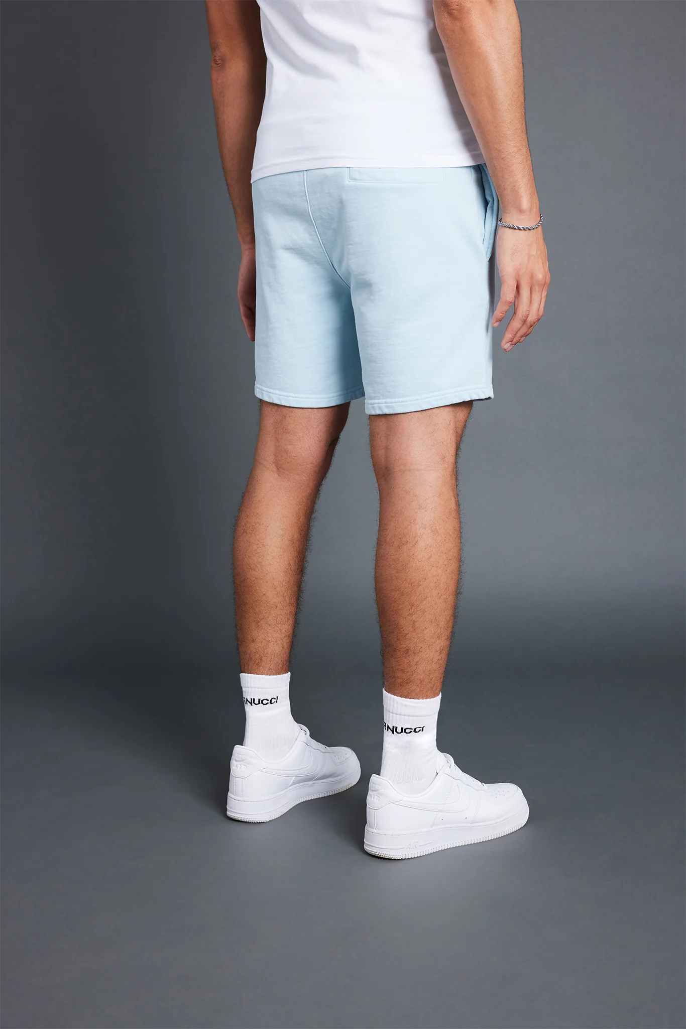 Sweat Shorts - Light Blue - Image 4