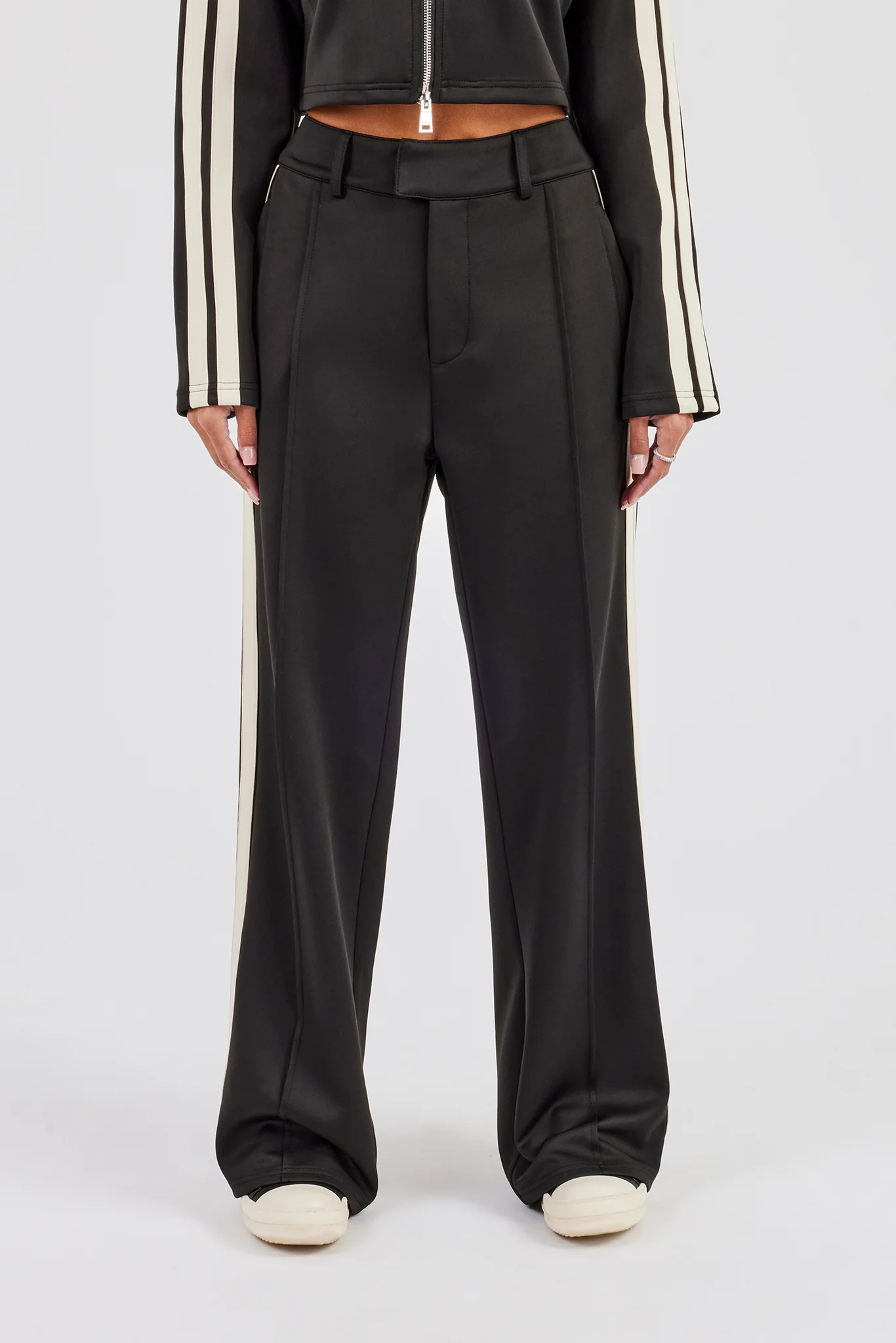 Tailored Taping Trouser - Black - Image 2