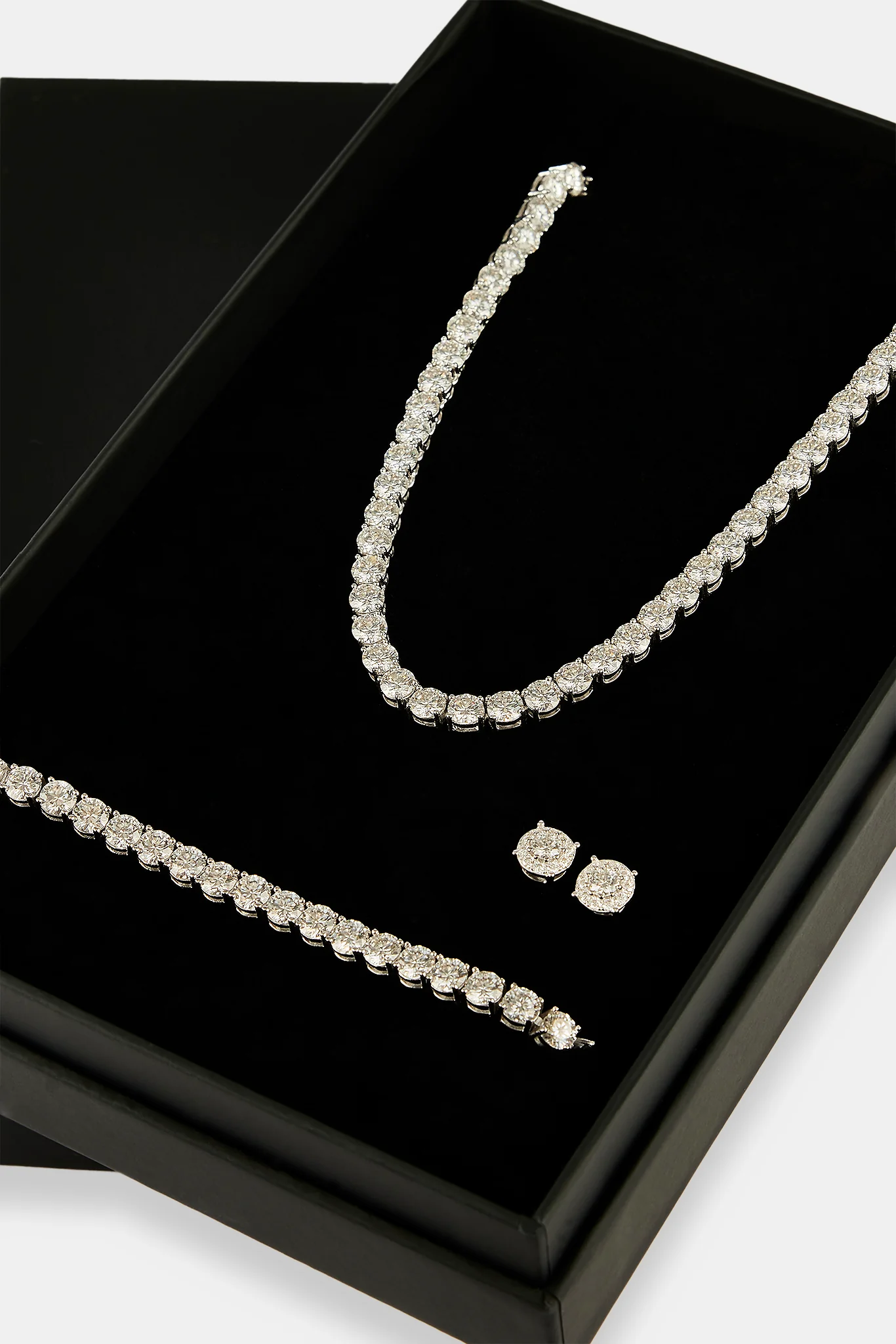 Tennis Chain, Bracelet & Stud - 5mm - Image 4