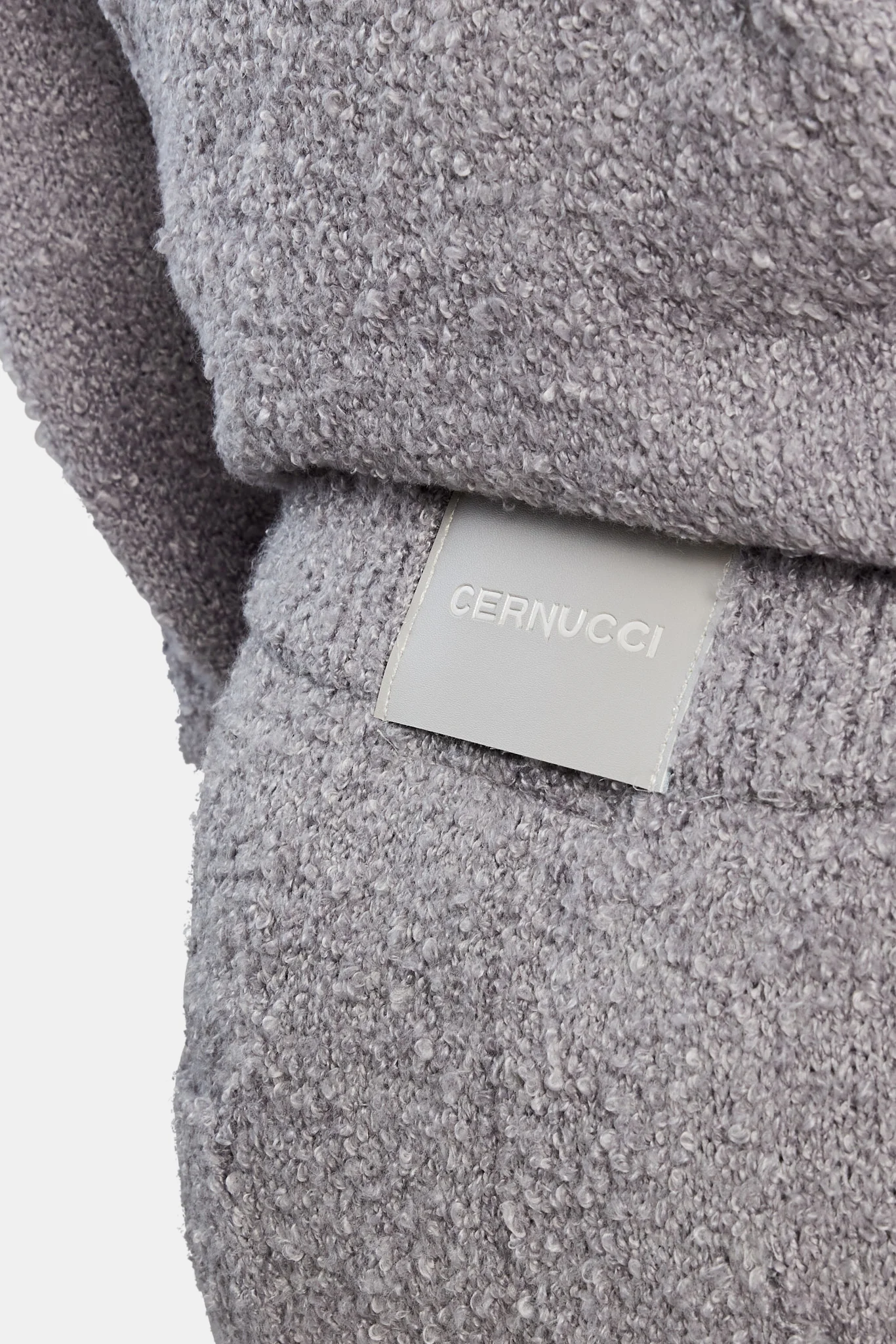 Textured Knitted Hooded Tracksuit - Grey - Image 6