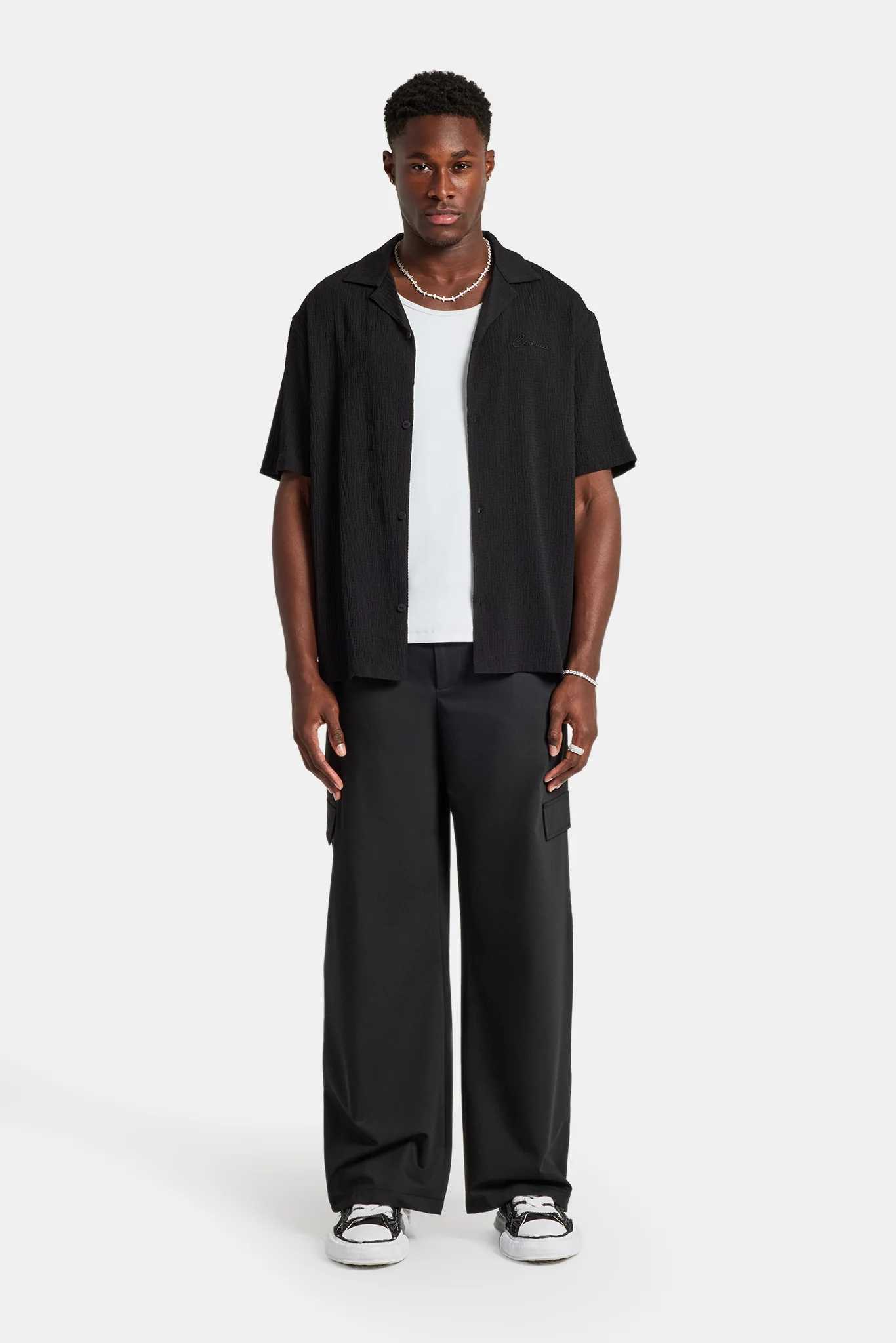 Textured Revere Shirt - Image 3