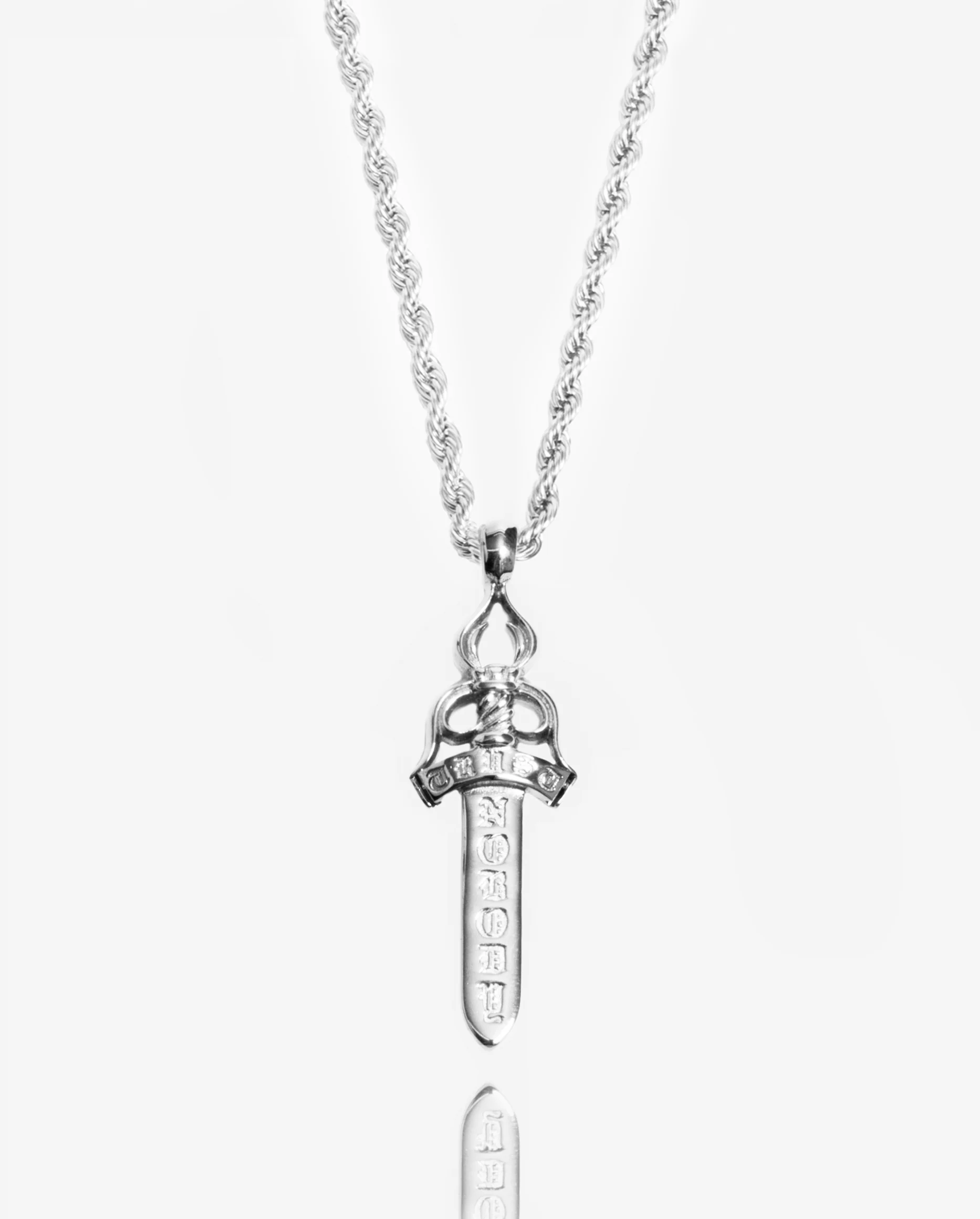 Trust Nobody Dagger Pendant
