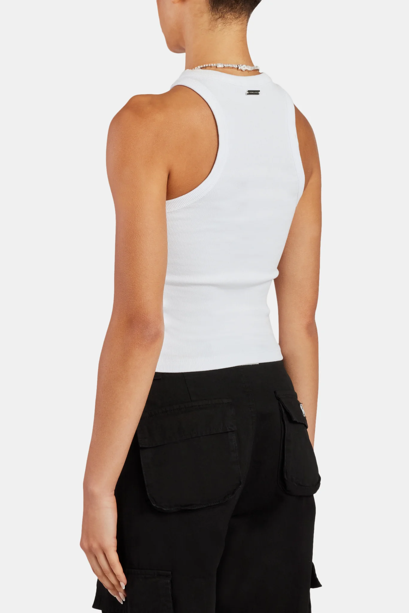 Vest Top - White - Image 3