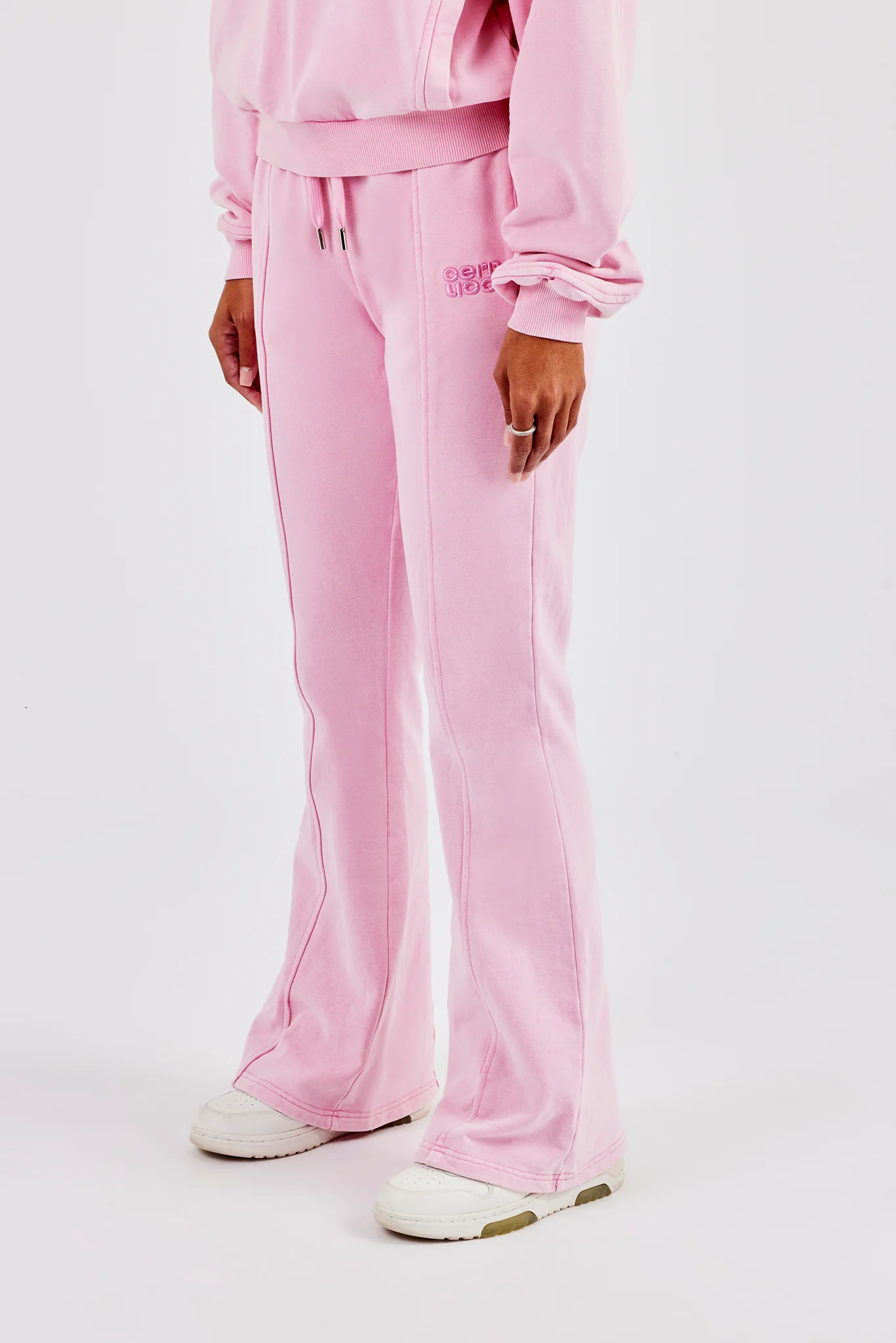 Washed Jersey Flare - Washed Pink