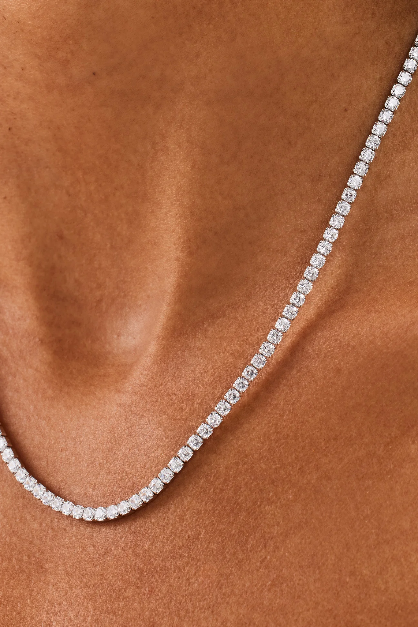 Womens 2.5mm Micro Tennis Chain - Image 3