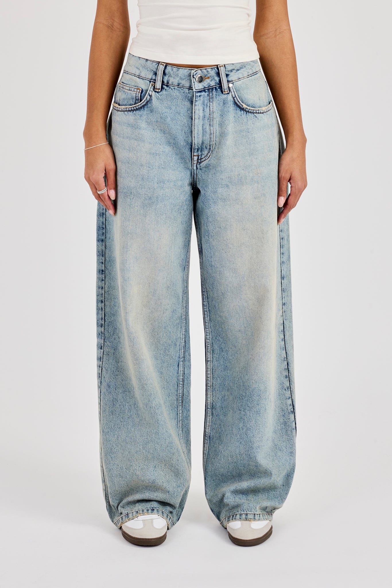 Baggy Fit Jeans - Antique Wash - Image 2
