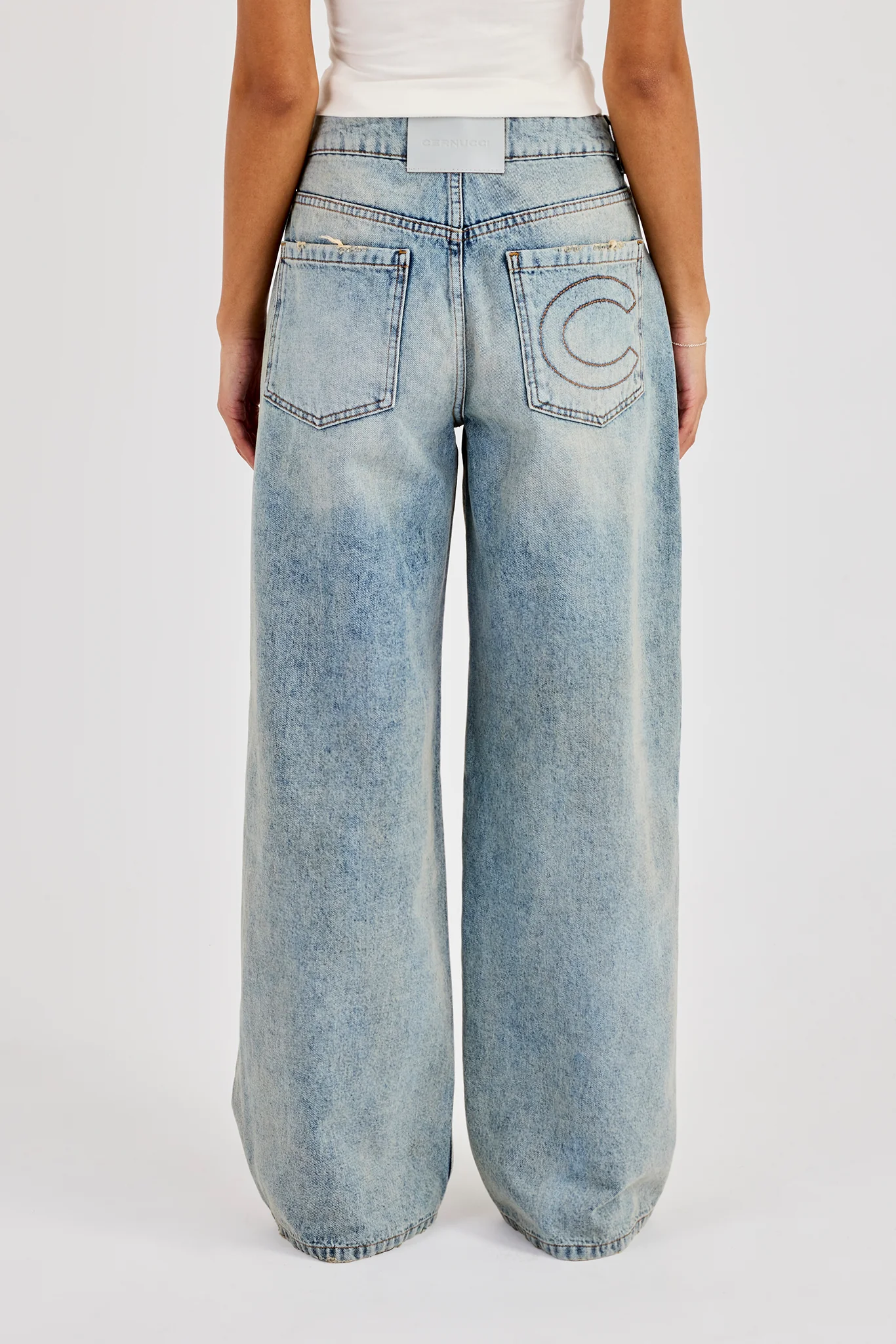 Baggy Fit Jeans - Antique Wash - Image 3