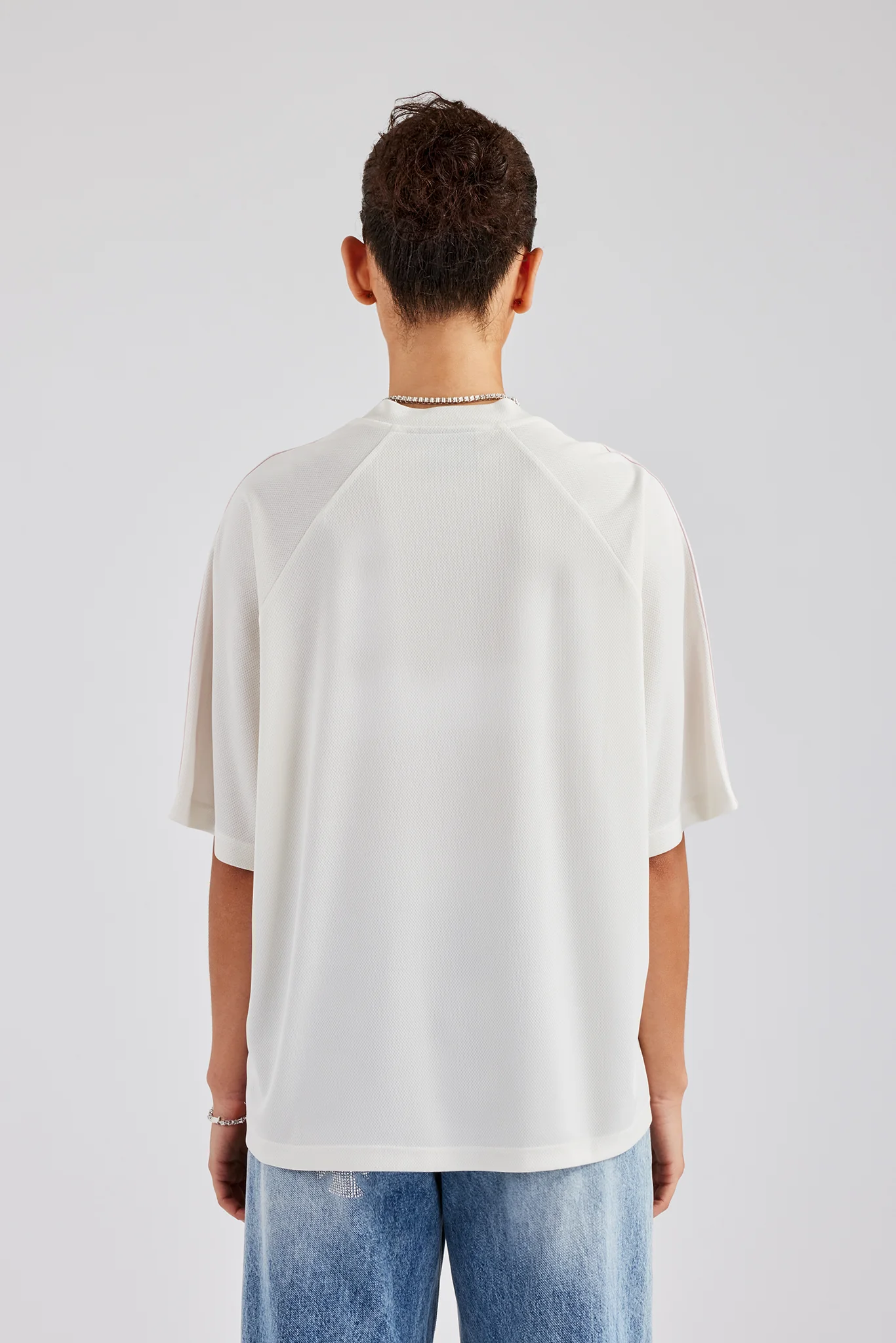 Cernucci Embroidered Football Top - Ecru - Image 4